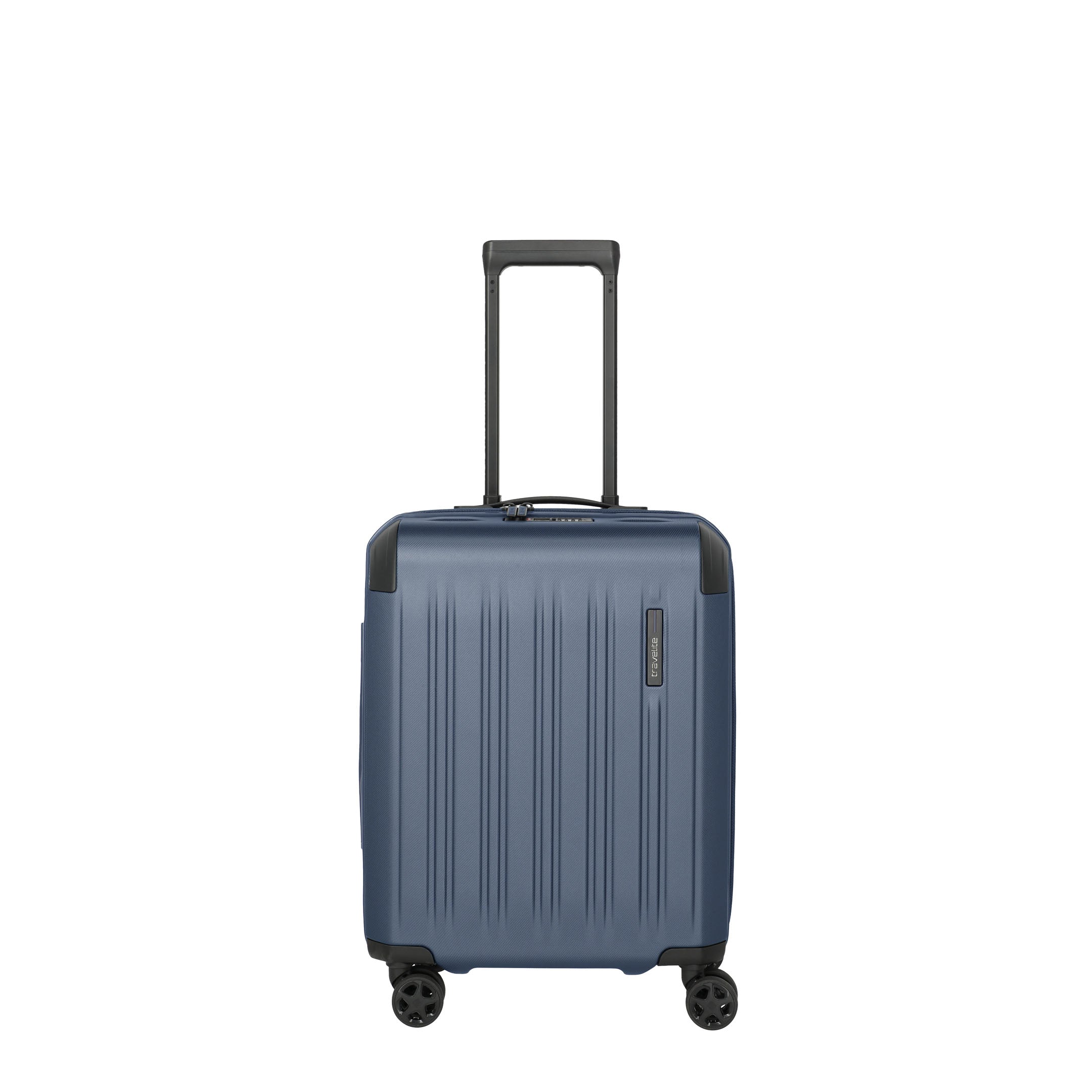 Travelite Dynamic Trolley S Expanderbar Resväska 55 cm, Denim Blue