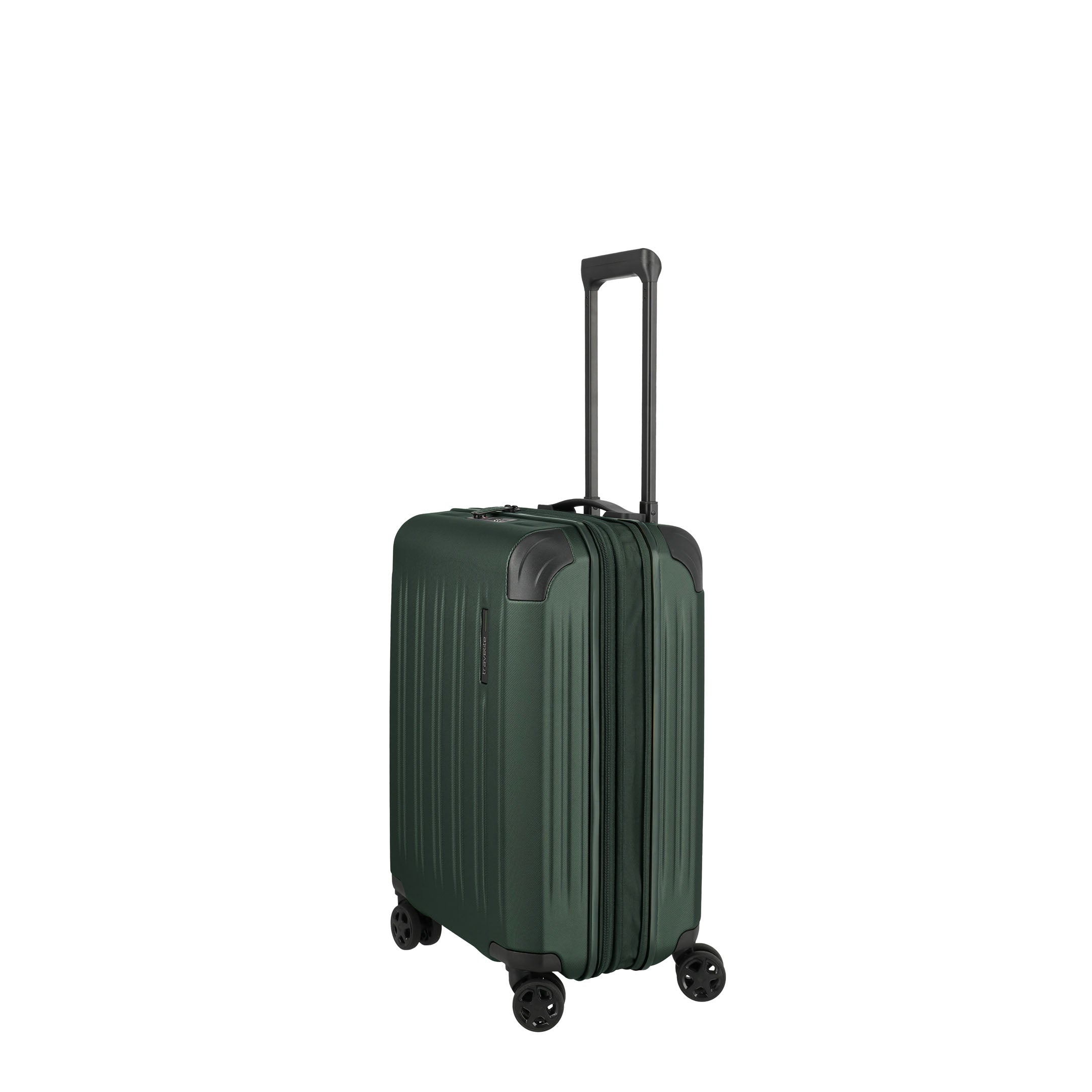 Travelite Dynamic Trolley S Expanderbar Resväska 55 cm, Green