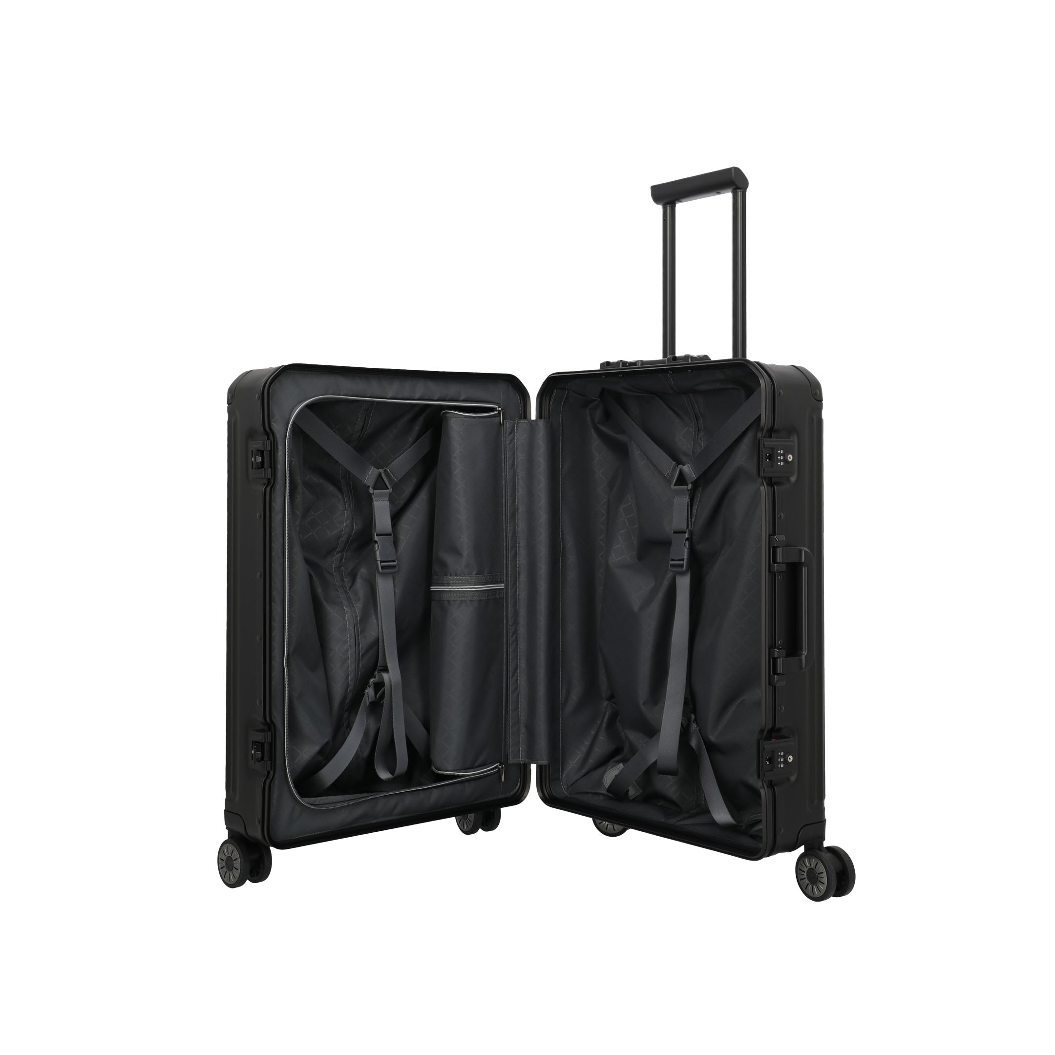 Travelite Next Trolley M Resväska 67 cm, Black