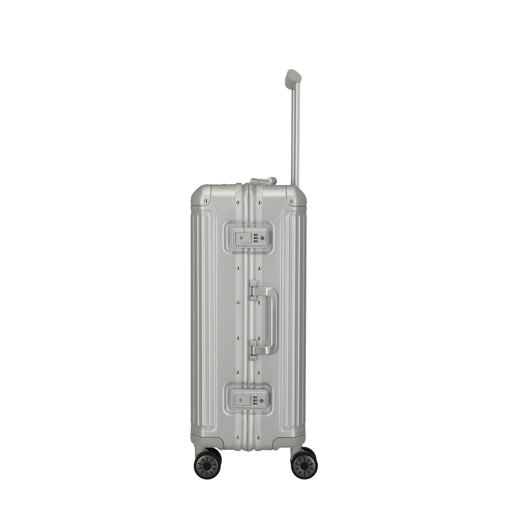 Travelite Next Trolley M Resväska 67 cm, Silver