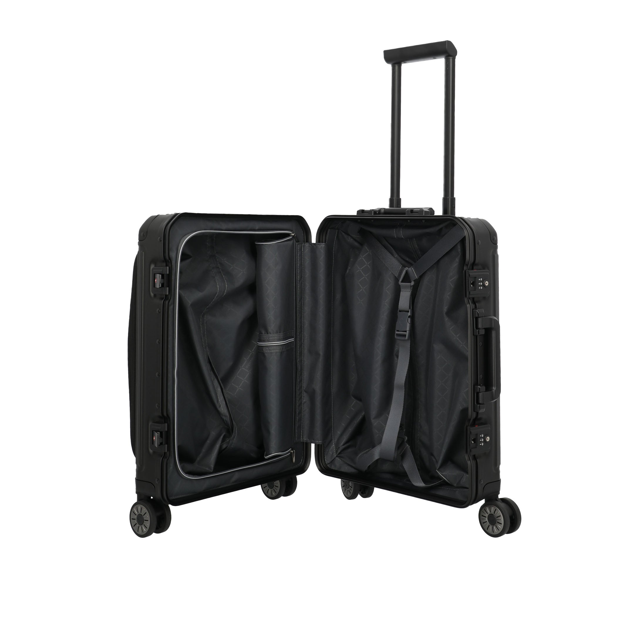 Travelite Next Trolley S+ Resväska 55 cm, Black