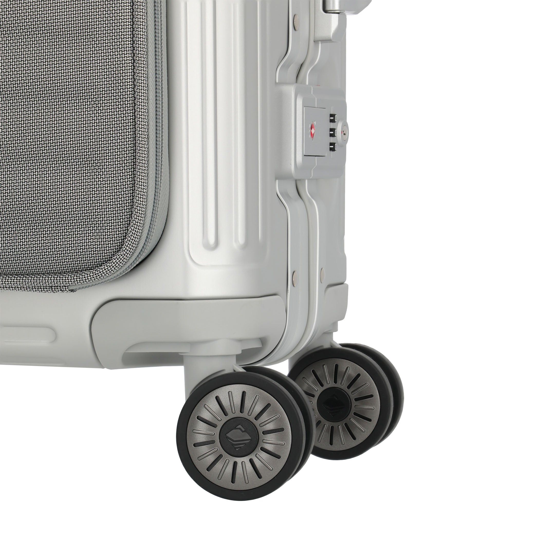 Travelite Next Trolley S+ Resväska 55 cm, Silver