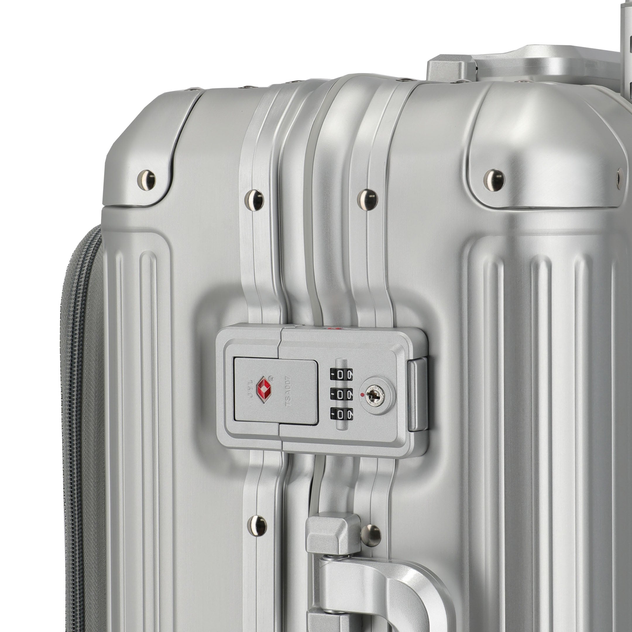 Travelite Next Trolley S+ Resväska 55 cm, Silver