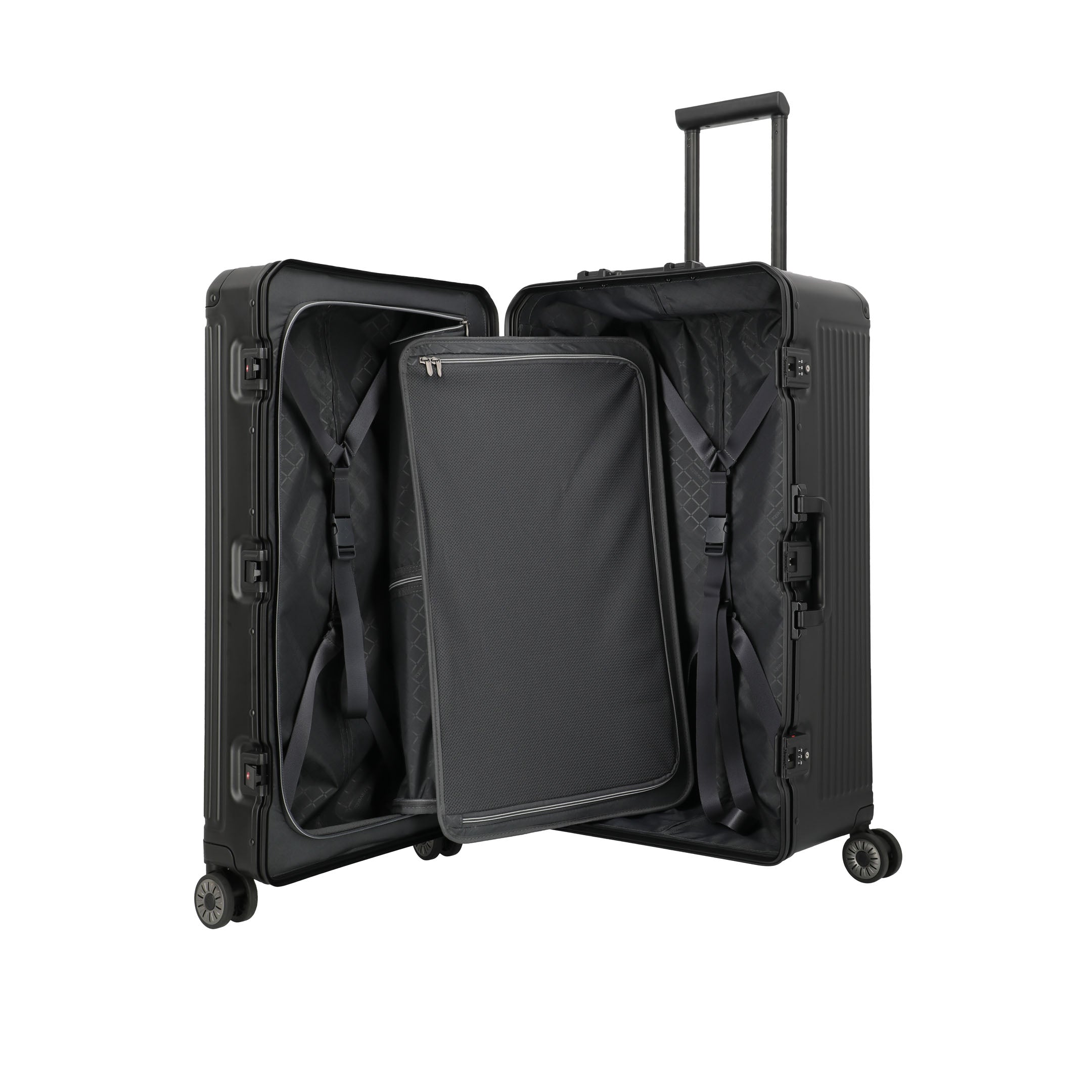 Travelite Next Trunk L Koffert 76 cm, Black