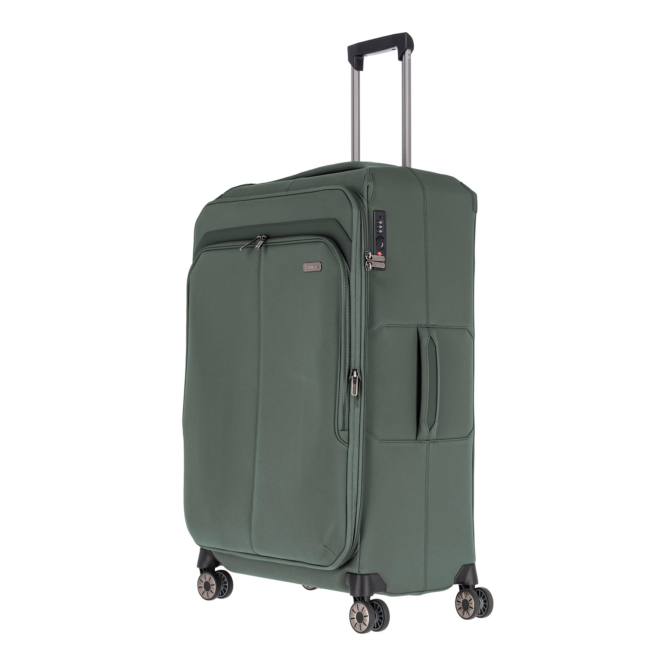 Travelite Priima Trolley L Expanderbar Resväska 79 cm, Olive