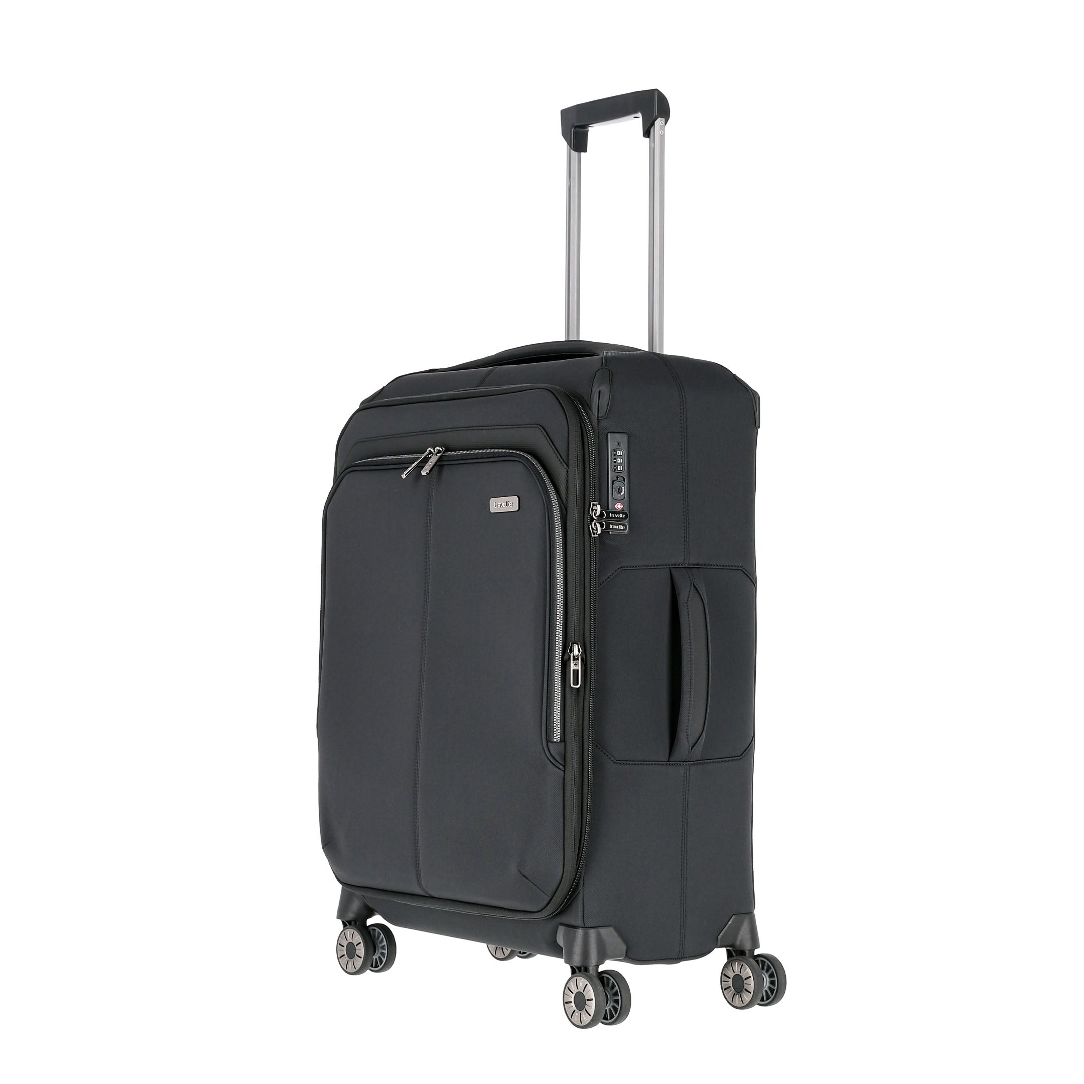 Travelite Priima Trolley M Expanderbar Resväska 68 cm, Black