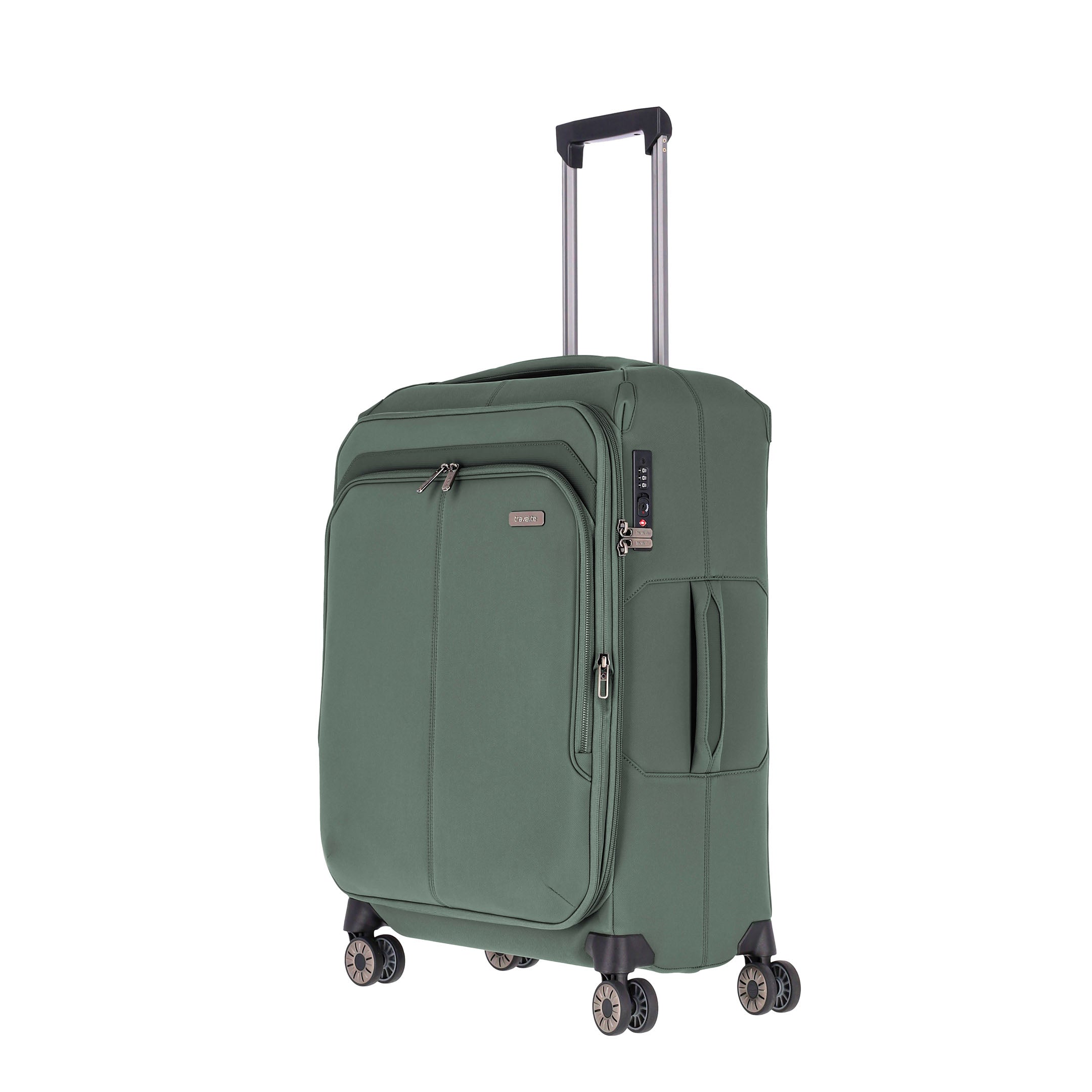 Travelite Priima Trolley M Expanderbar Resväska 68 cm, Olive