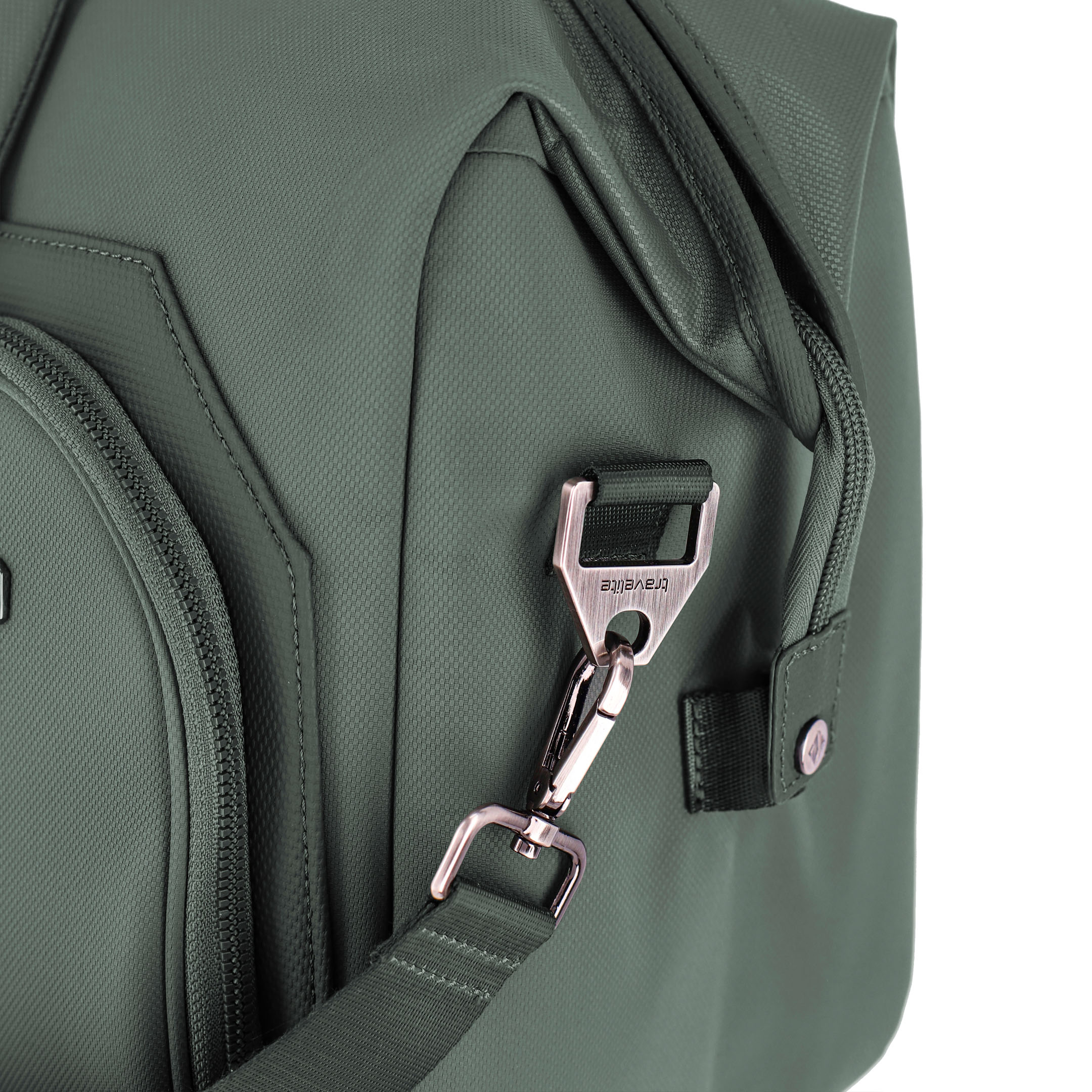 Travelite Priima Trolley L Expanderbar Resväska 79 cm, Olive