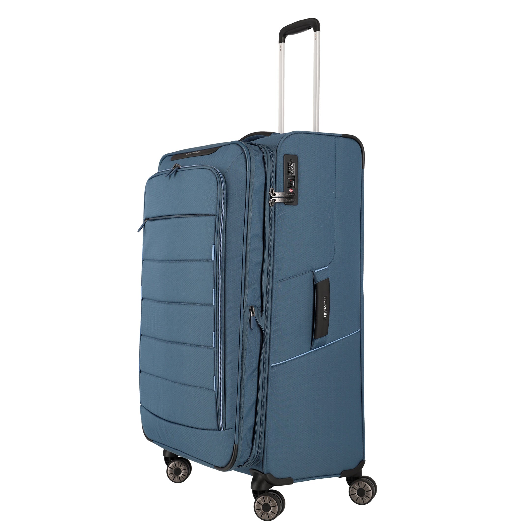 Travelite Skaii Trolley L Expanderbar Resväska 78 cm, Blue