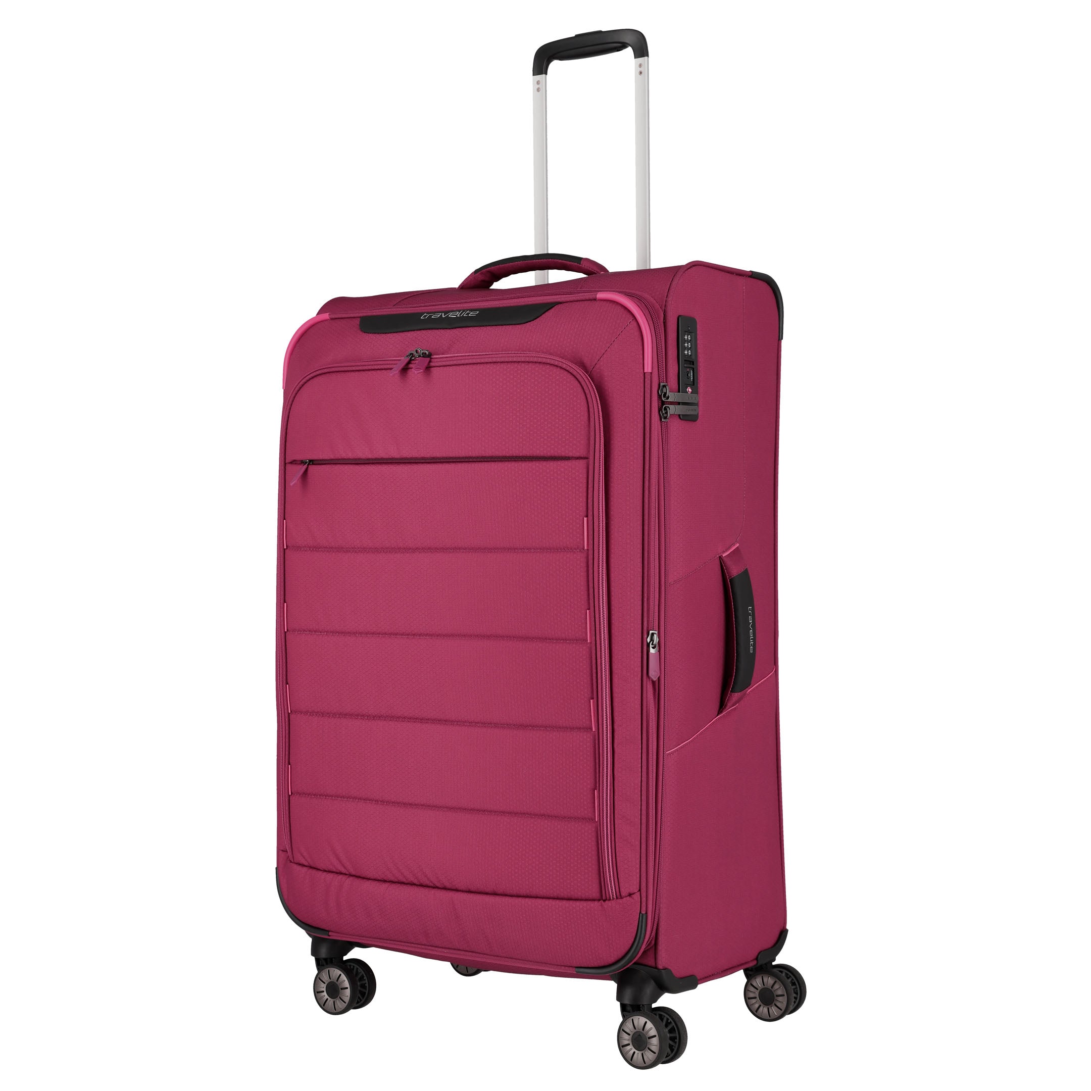 Travelite Skaii Trolley L Expanderbar Resväska 78 cm, Red