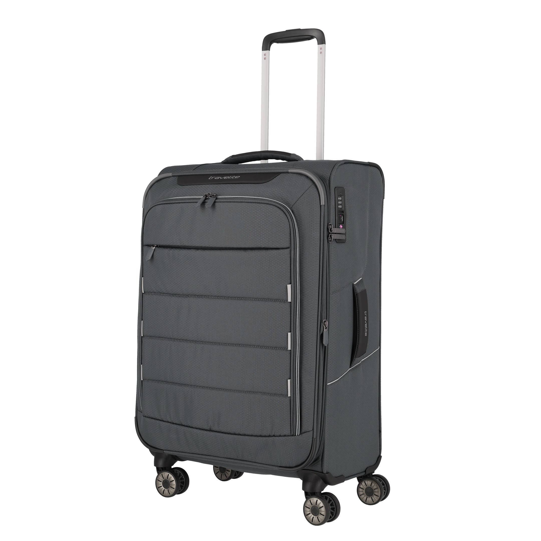 Travelite Skaii Trolley M Expanderbar Resväska 67 cm, Anthracite