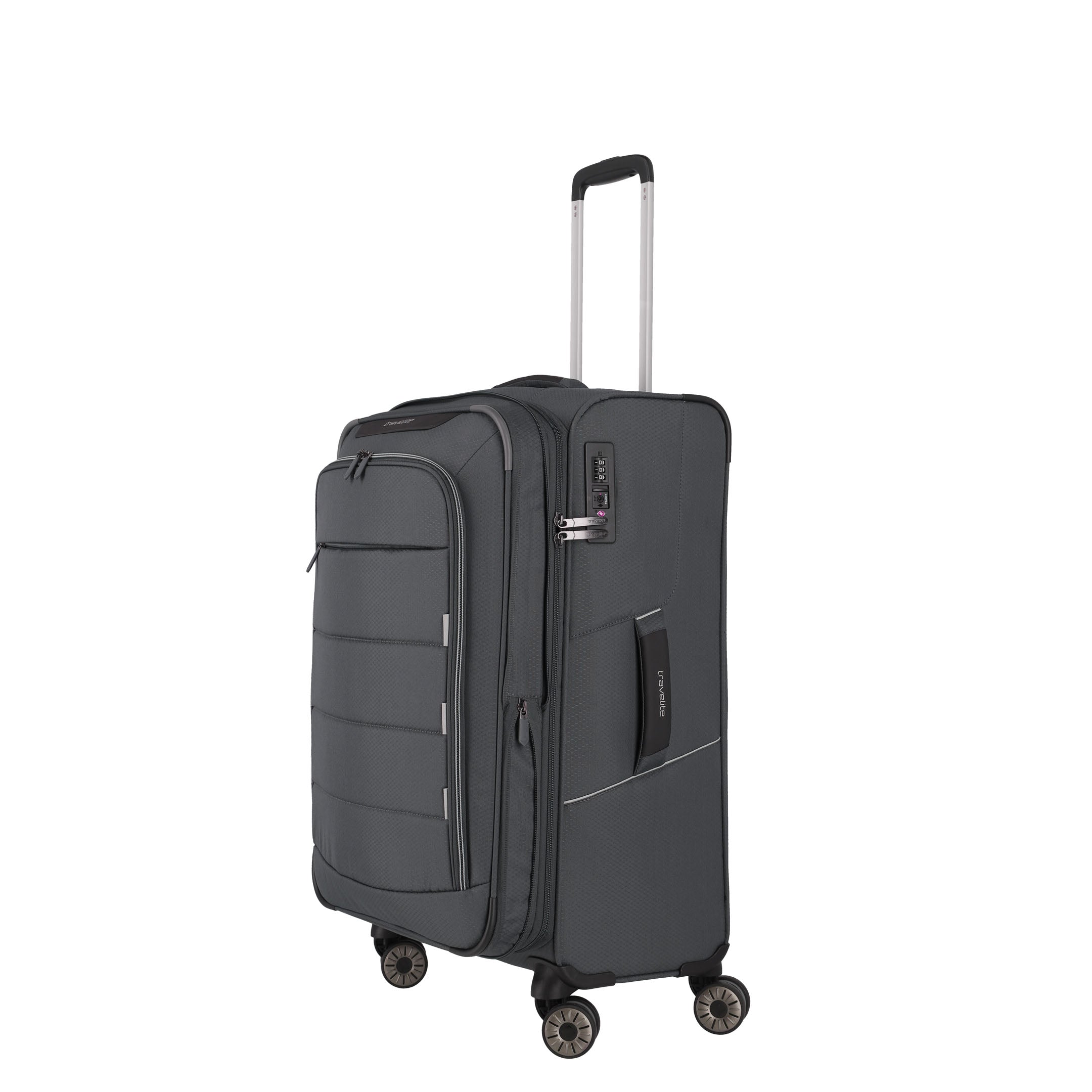 Travelite Skaii Trolley M Expanderbar Resväska 67 cm, Anthracite