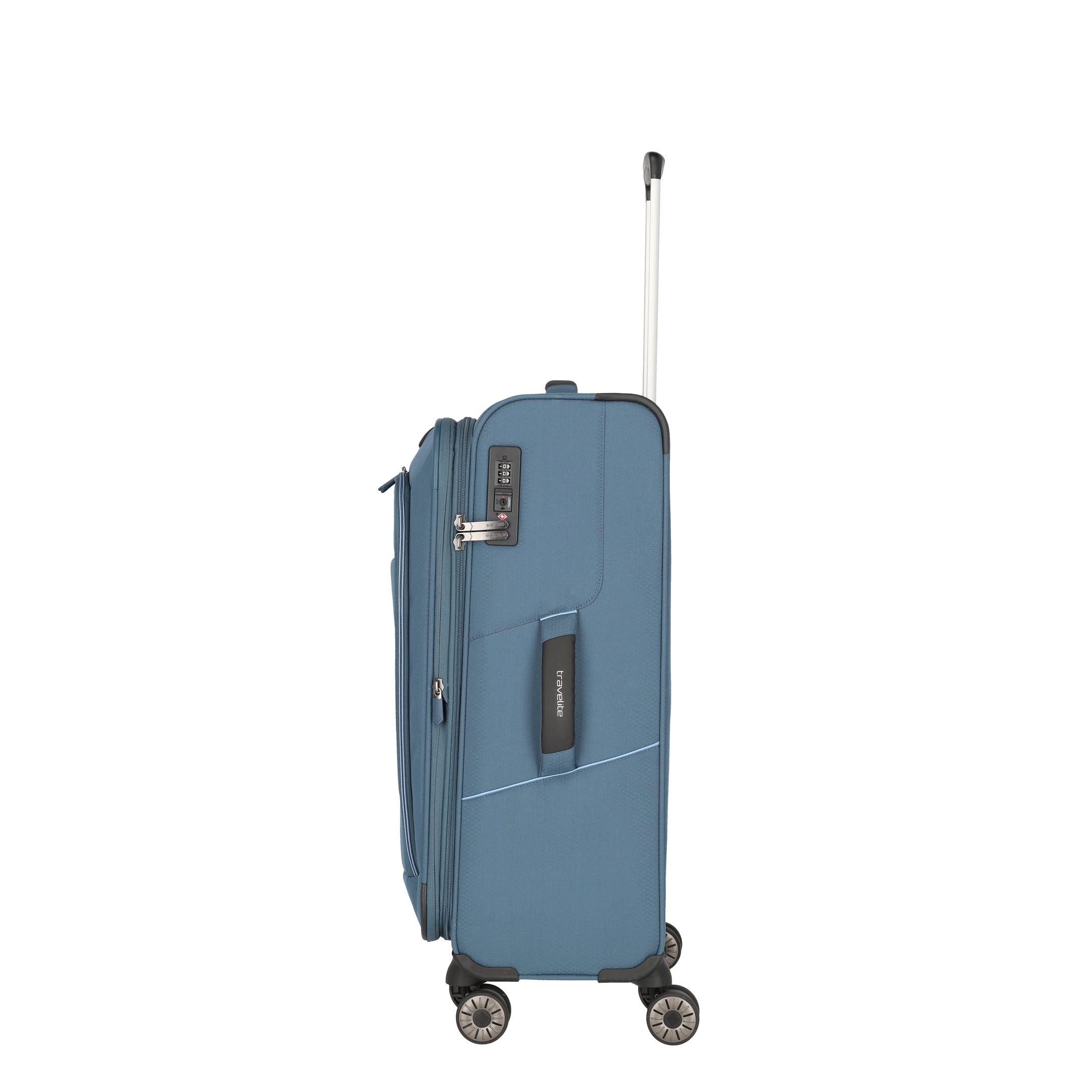 Travelite Skaii Trolley M Expanderbar Resväska 67 cm, Blue