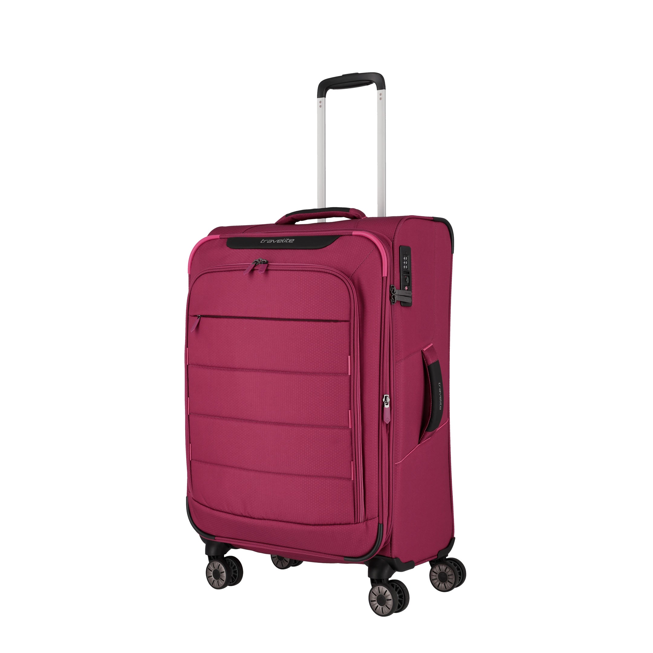 Travelite Skaii Trolley M Expanderbar Resväska 67 cm, Red