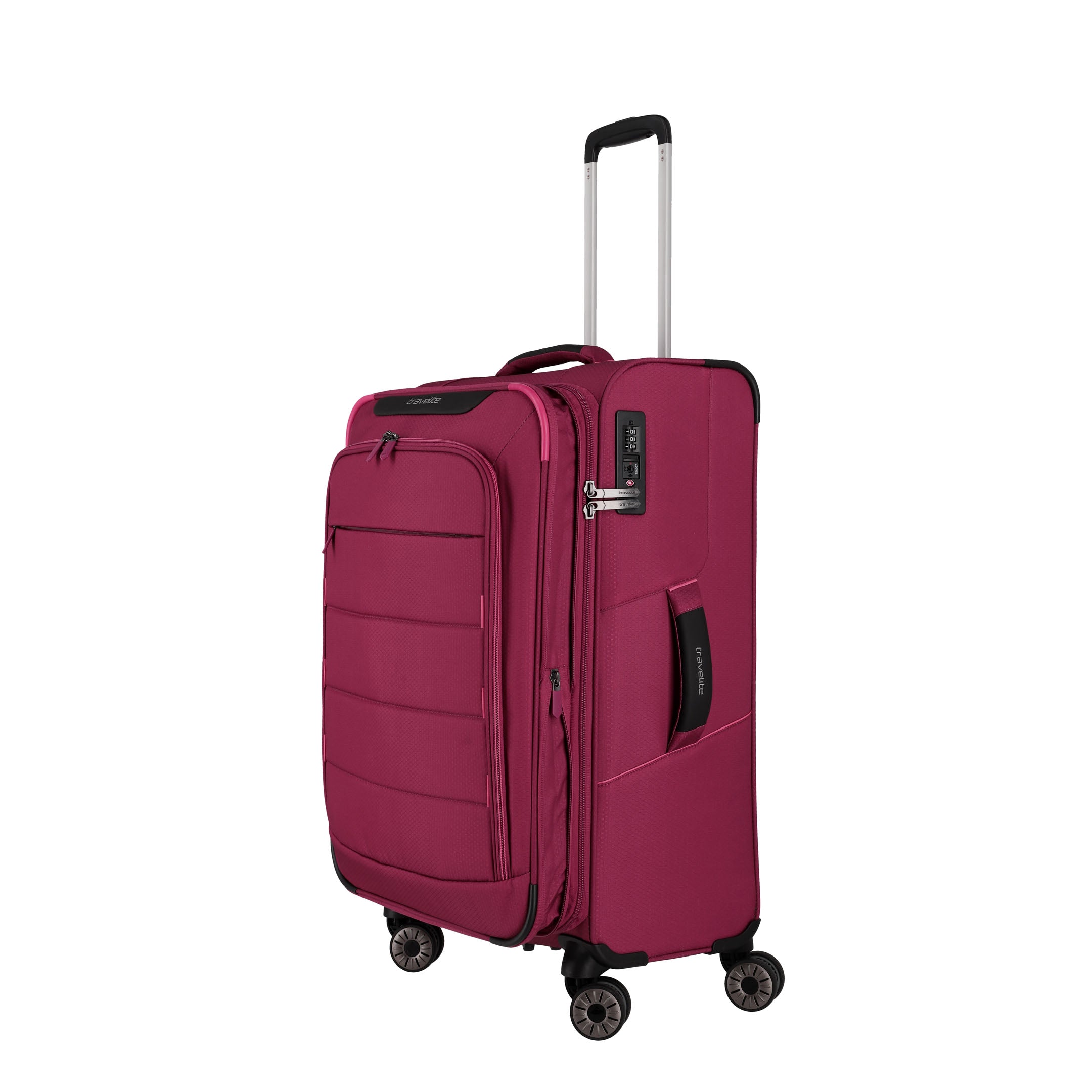 Travelite Skaii Trolley M Expanderbar Resväska 67 cm, Red