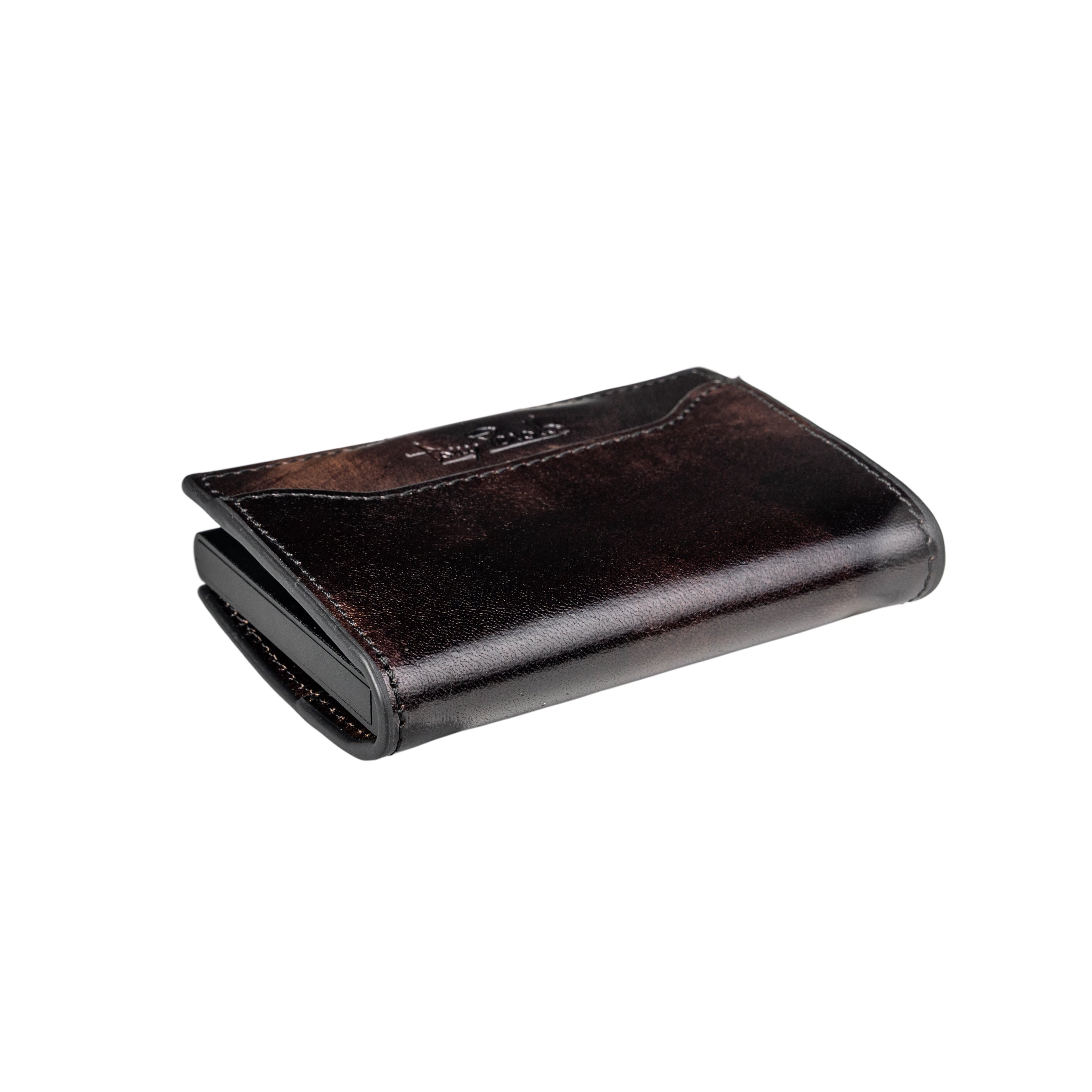 Tony Perotti Furbo Cardholder Van Gogh for AirTag with Banknote Pocket, Black