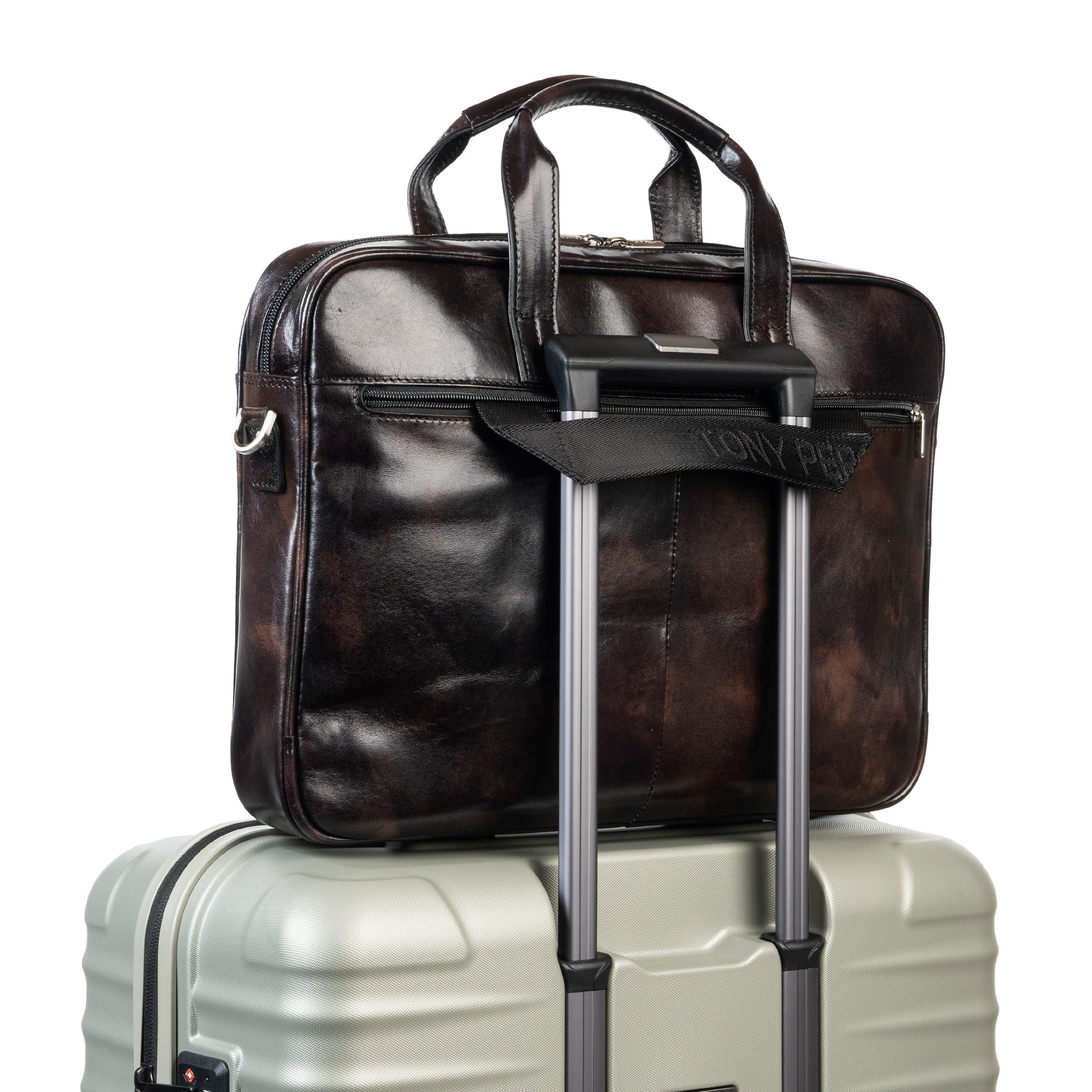 Tony Perotti 1 compartment Laptop Bag Van Gogh, Black