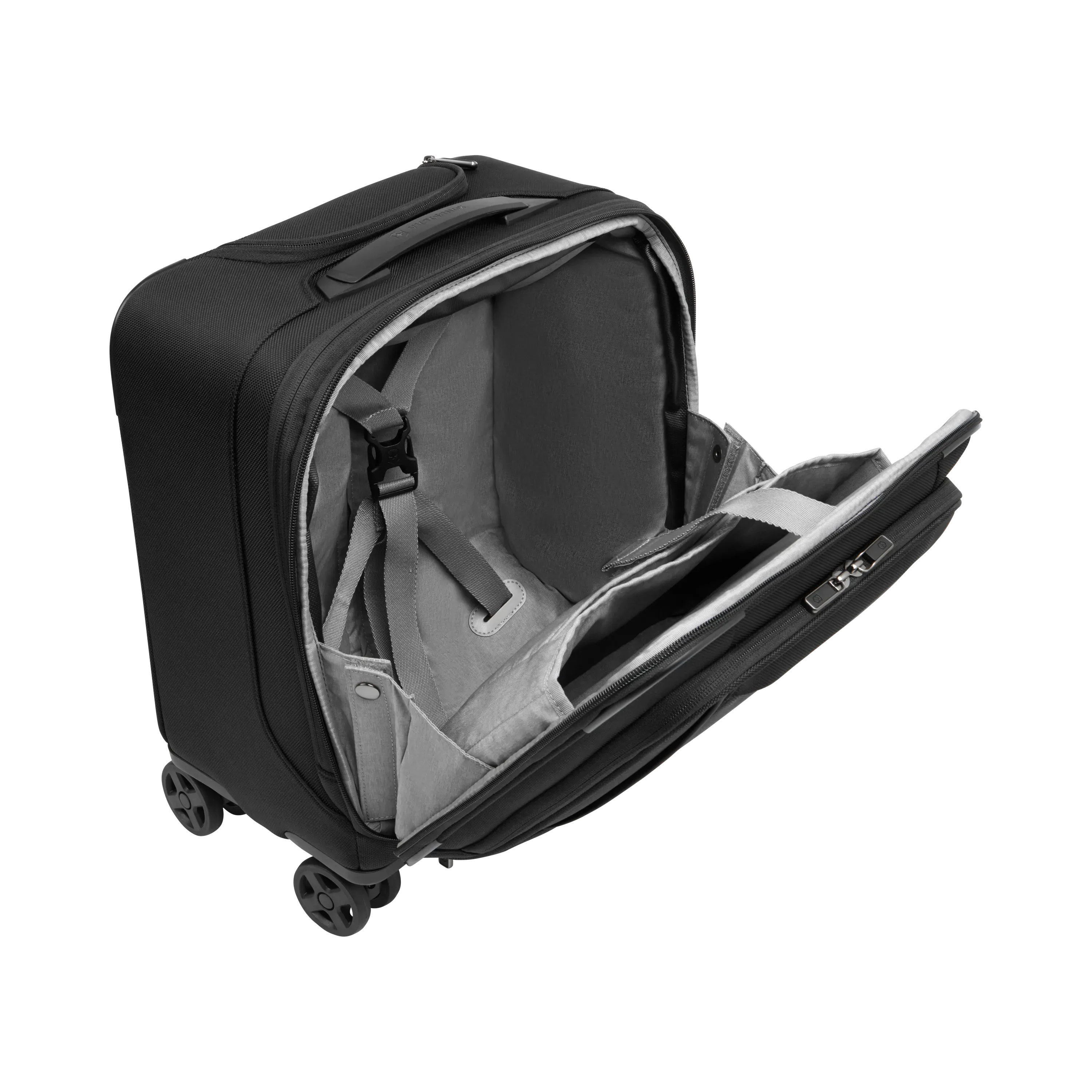 Victorinox Werks Traveler 6.0, Wheeled Boarding Tote, Black