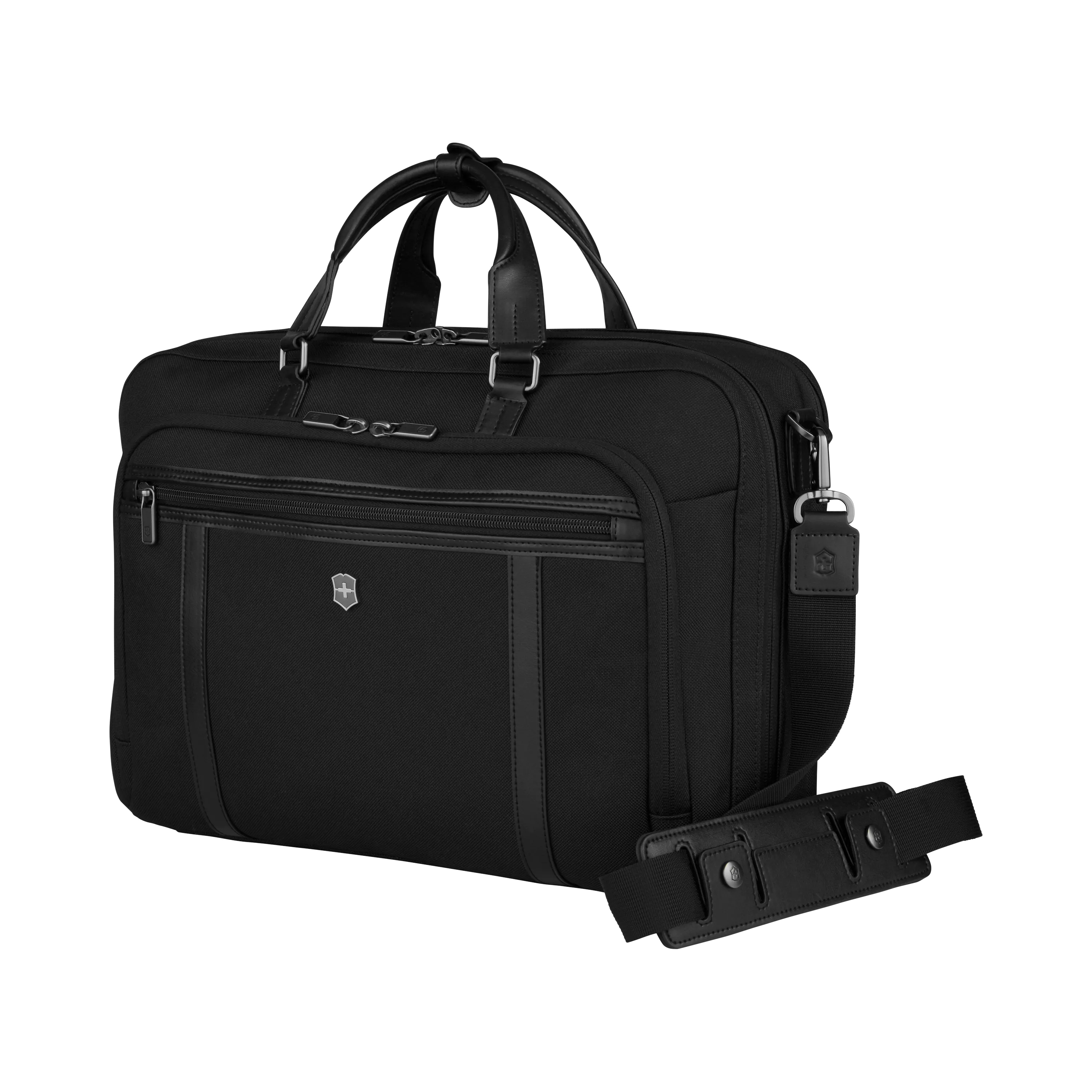 Victorinox Werks Professional Cordura, 2-Way Carry Laptop Bag, Black