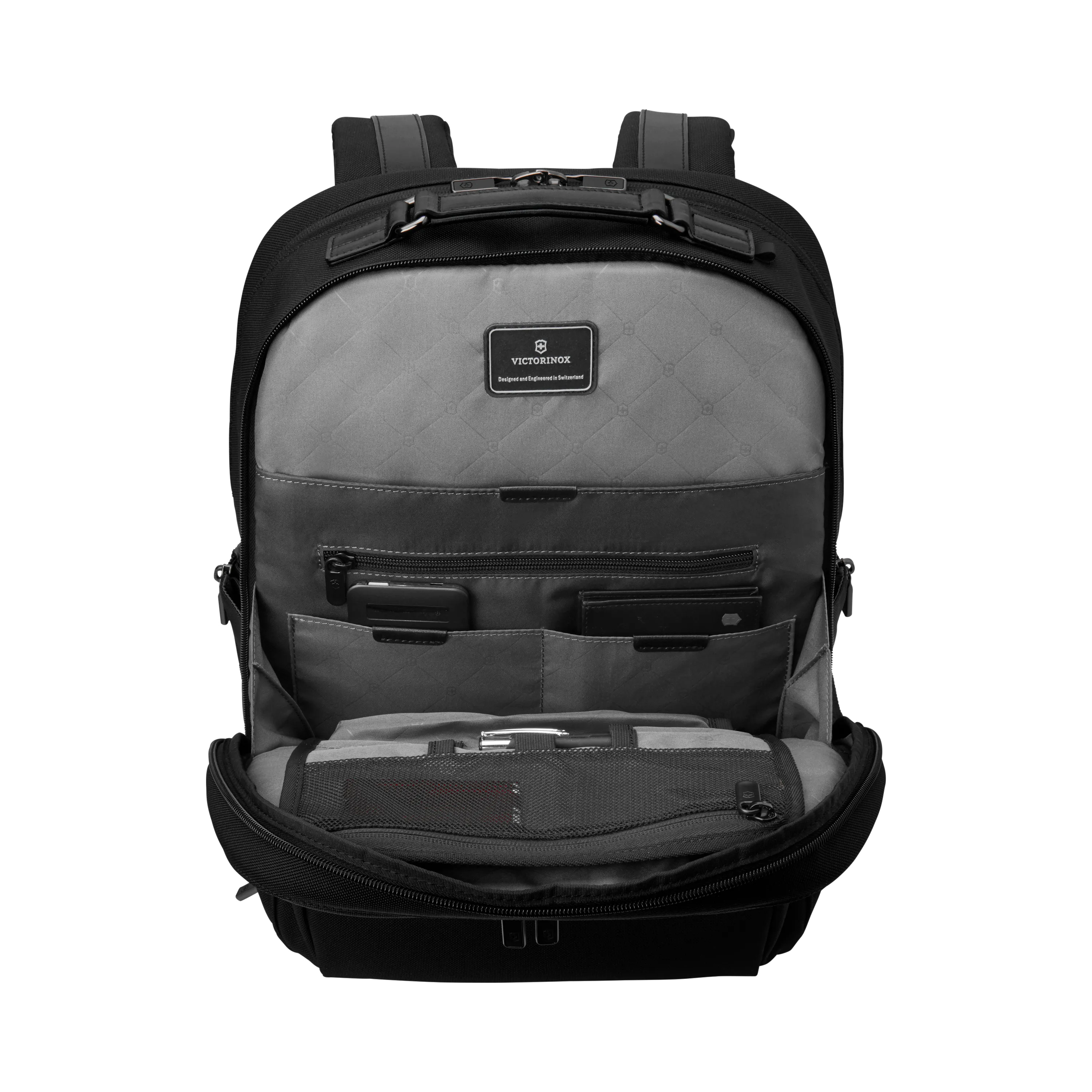 Victorinox Werks Professional Cordura, Deluxe Backpack, Black