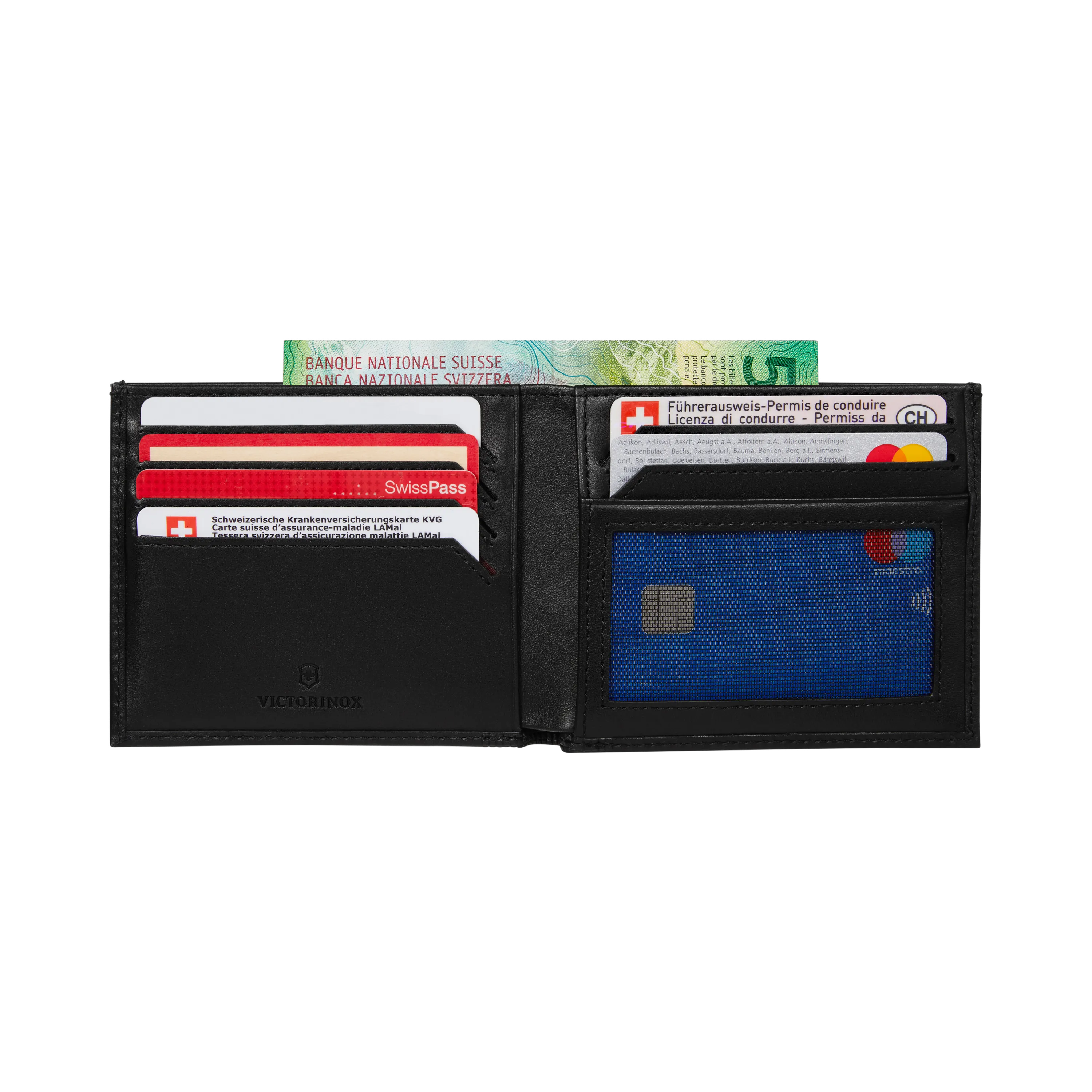 Victorinox Altius Alox, Bi-Fold Wallet, Black