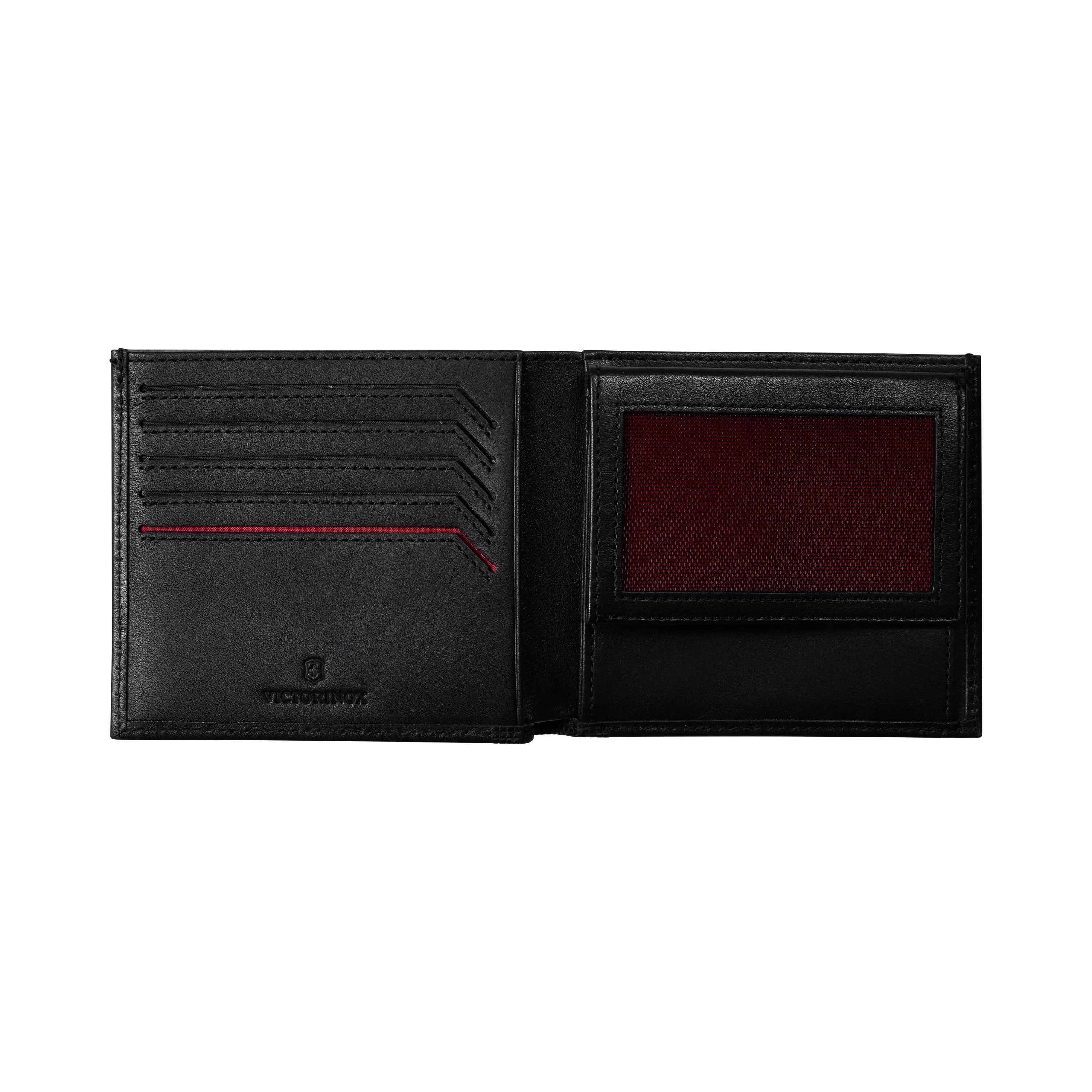 Victorinox Altius Alox, Deluxe Bi-Fold Wallet, Black