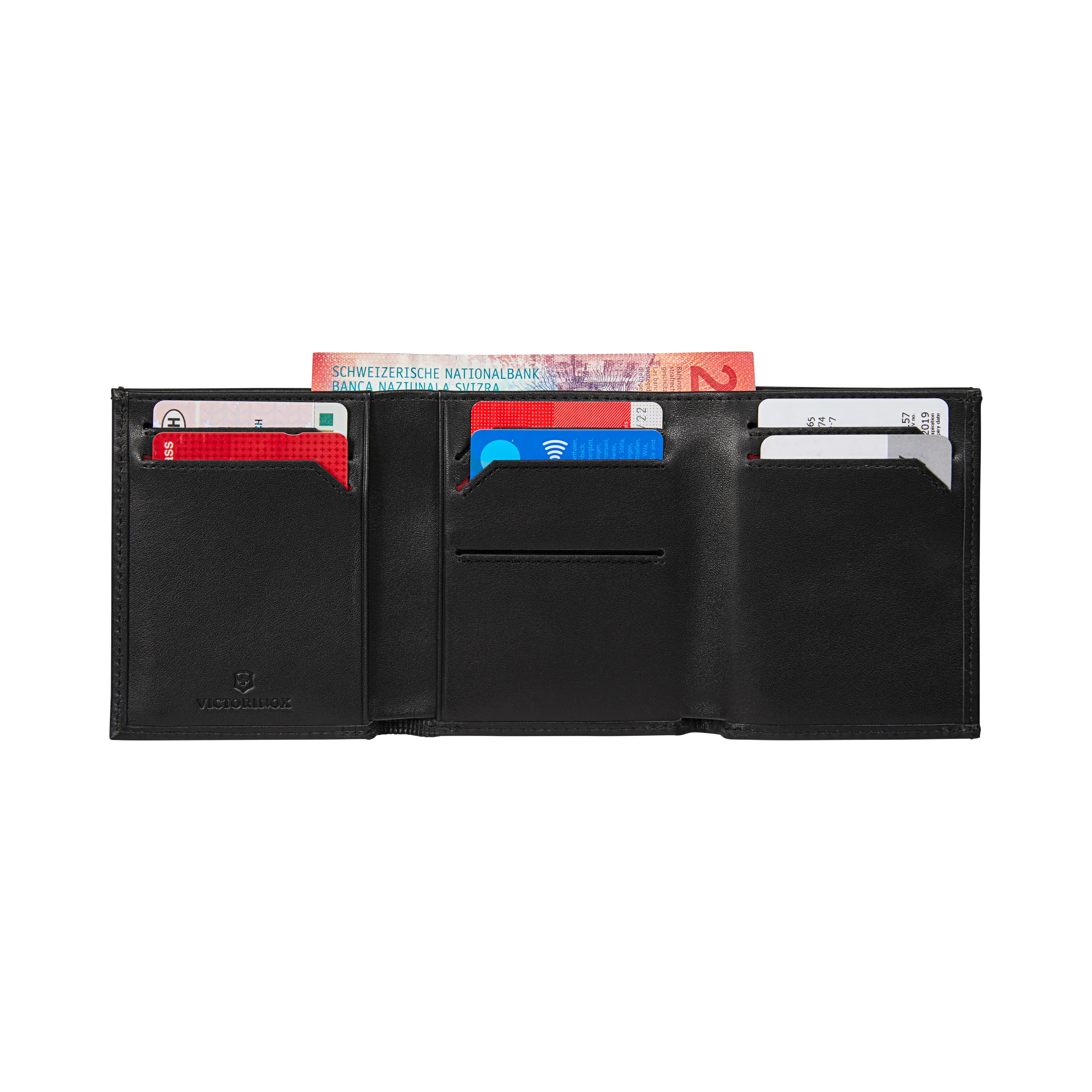 Victorinox Altius Alox, Tri-Fold Wallet, Black