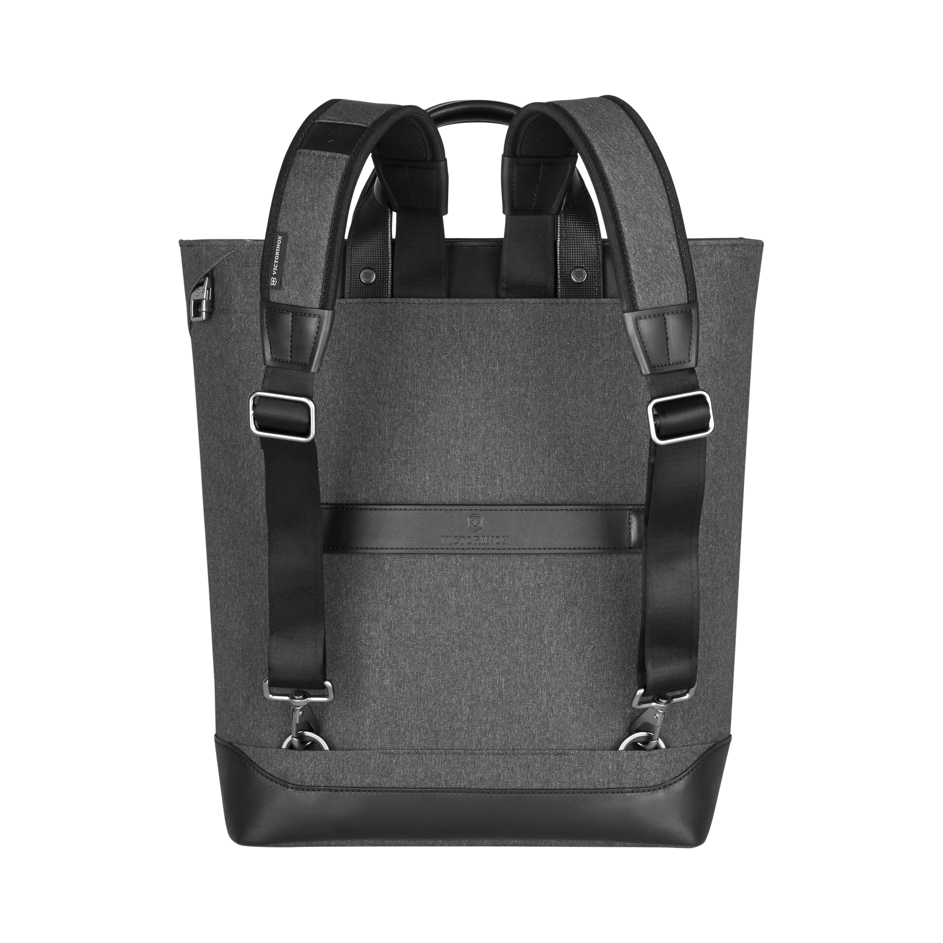 Victorinox Architecture Urban2, 2-Way Carry Tote, Melange Grey/Black