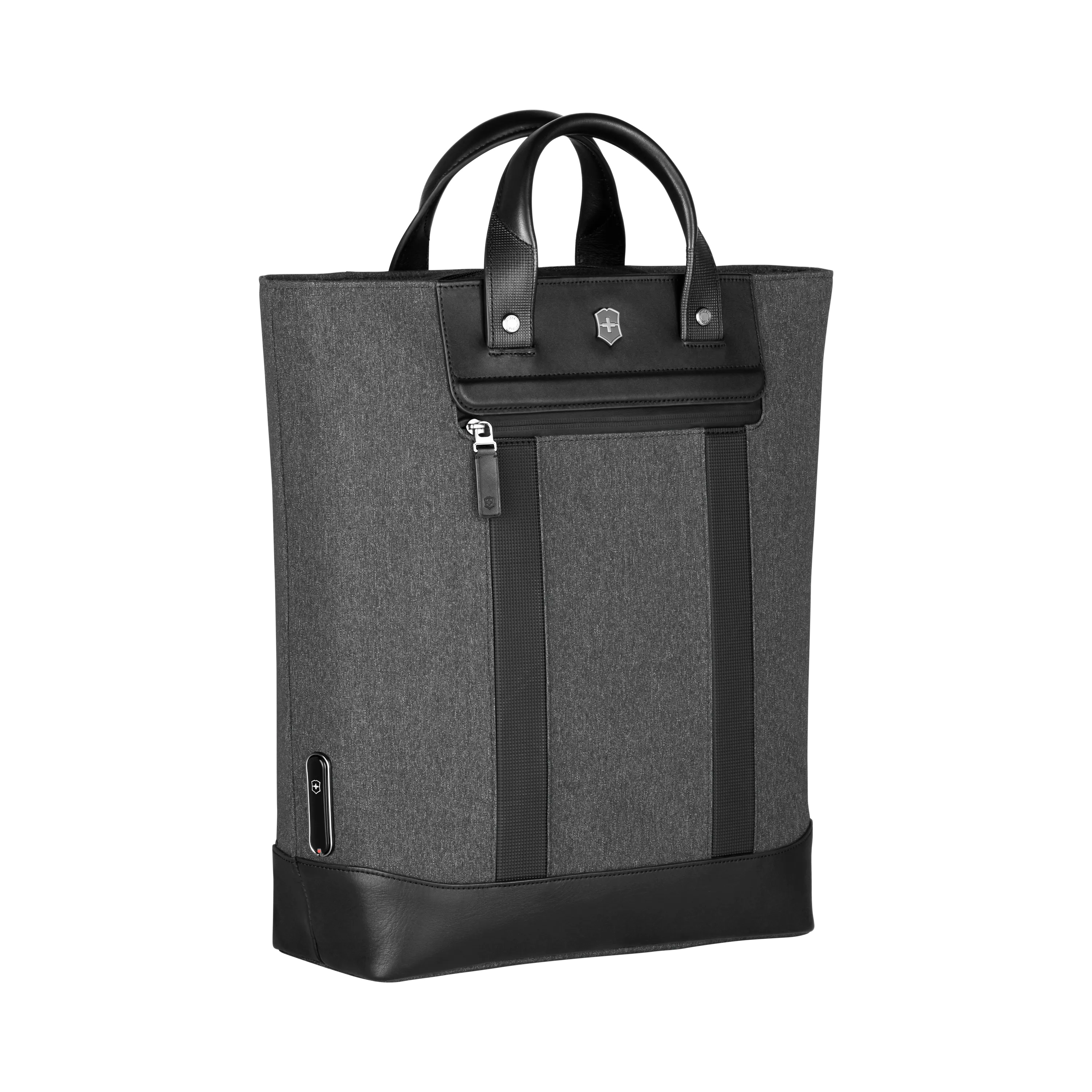Victorinox Architecture Urban2, 2-Way Carry Tote, Melange Grey/Black