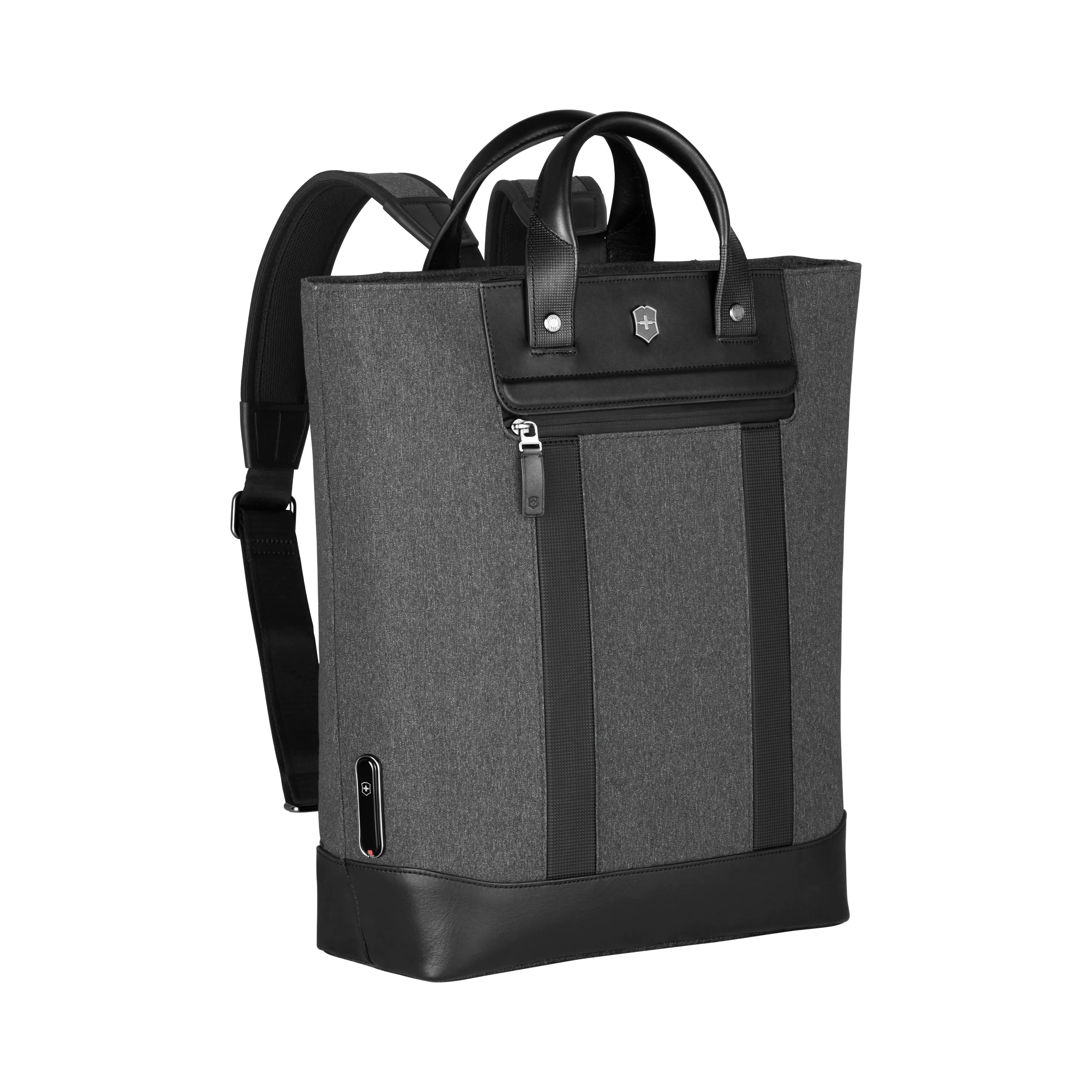 Victorinox Architecture Urban2, 2-Way Carry Tote, Melange Grey/Black