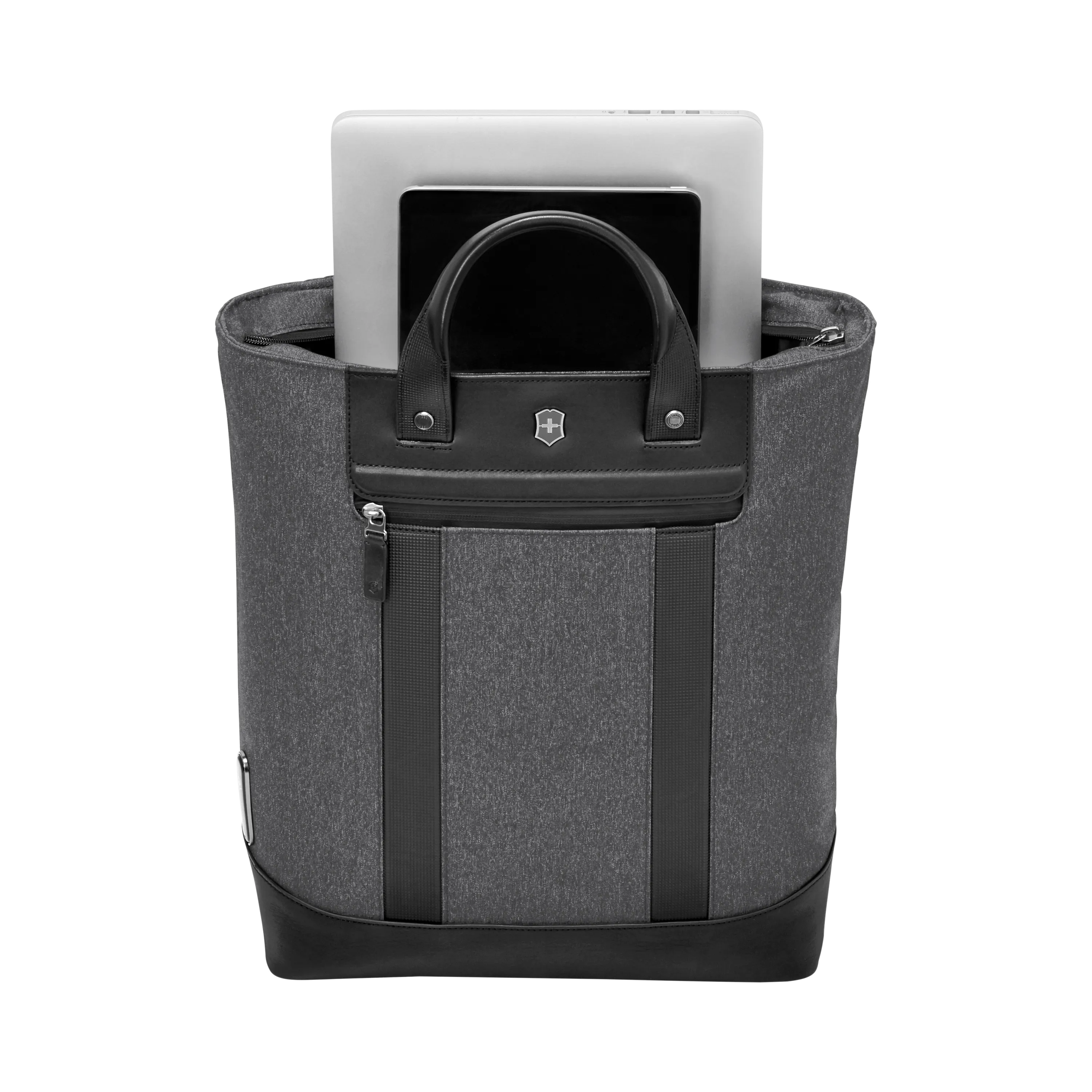 Victorinox Architecture Urban2, 2-Way Carry Tote, Melange Grey/Black