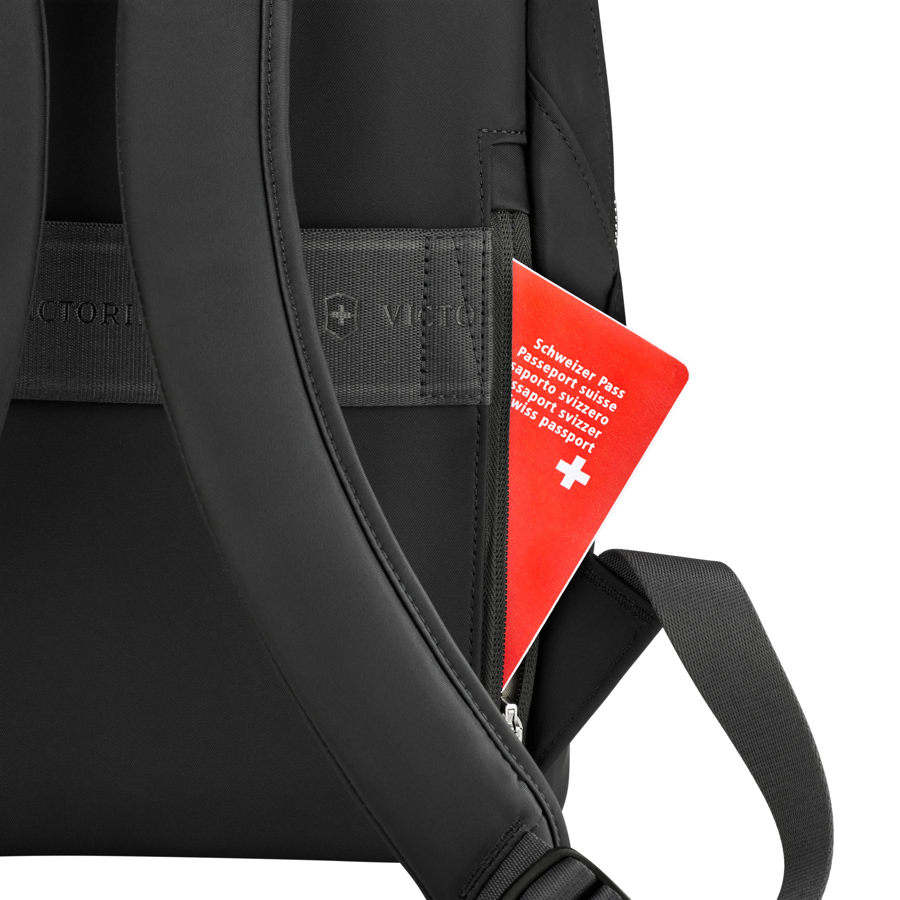 Victorinox Victoria Signature, Compact Backpack, Black