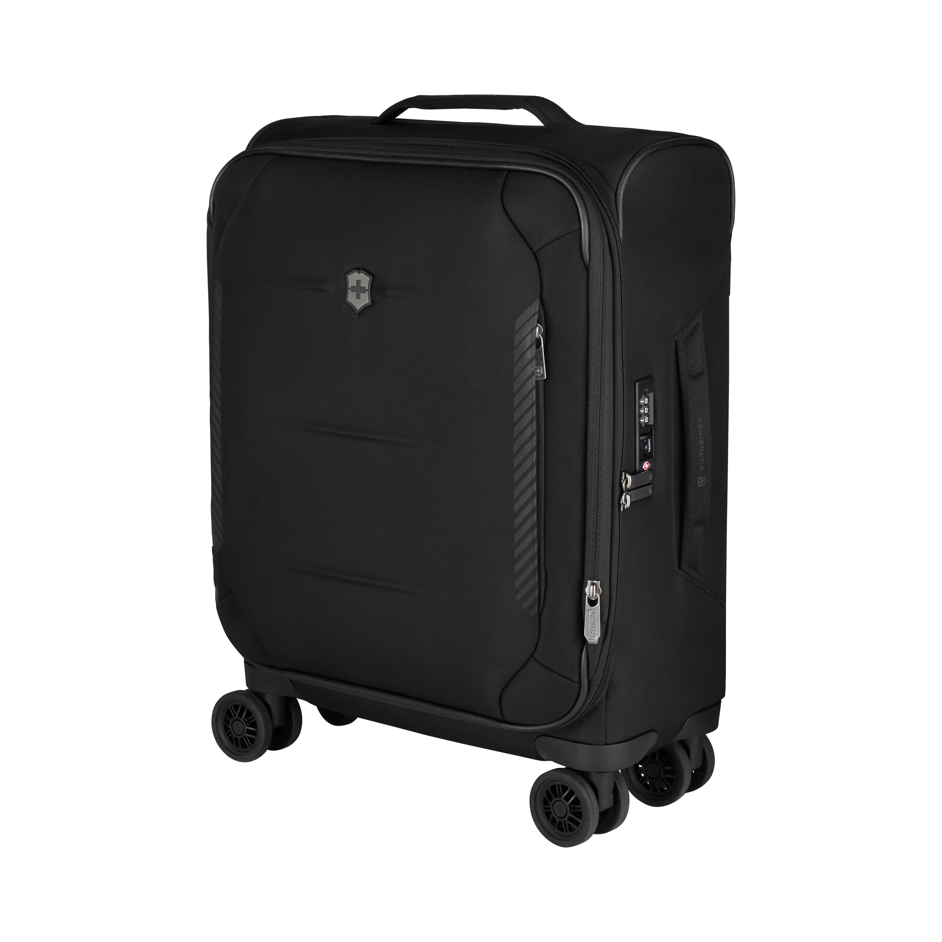 Victorinox Crosslight, Global Softside Carry-On, Black