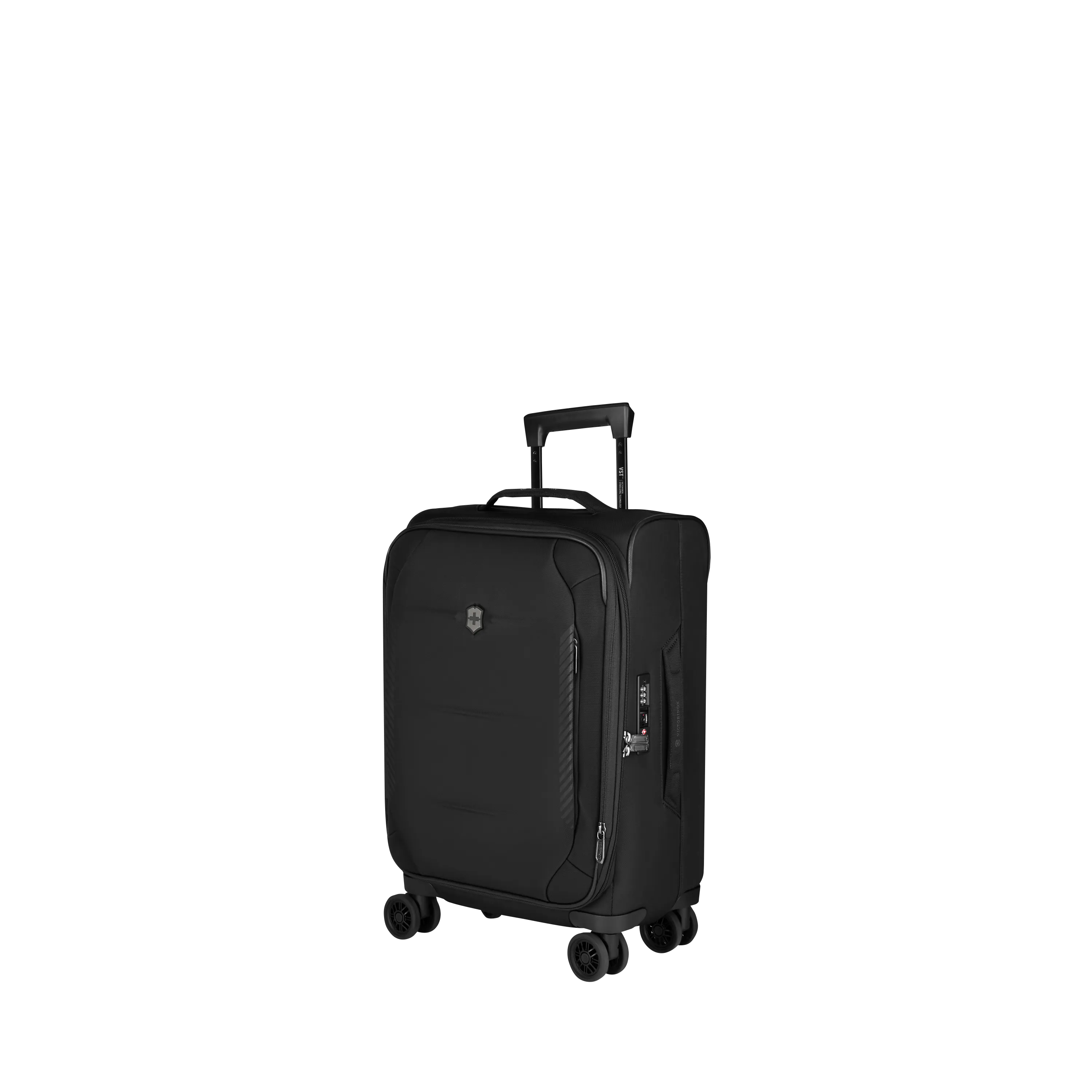 Victorinox Crosslight, Frequent Flyer Softside Carry-On, Black