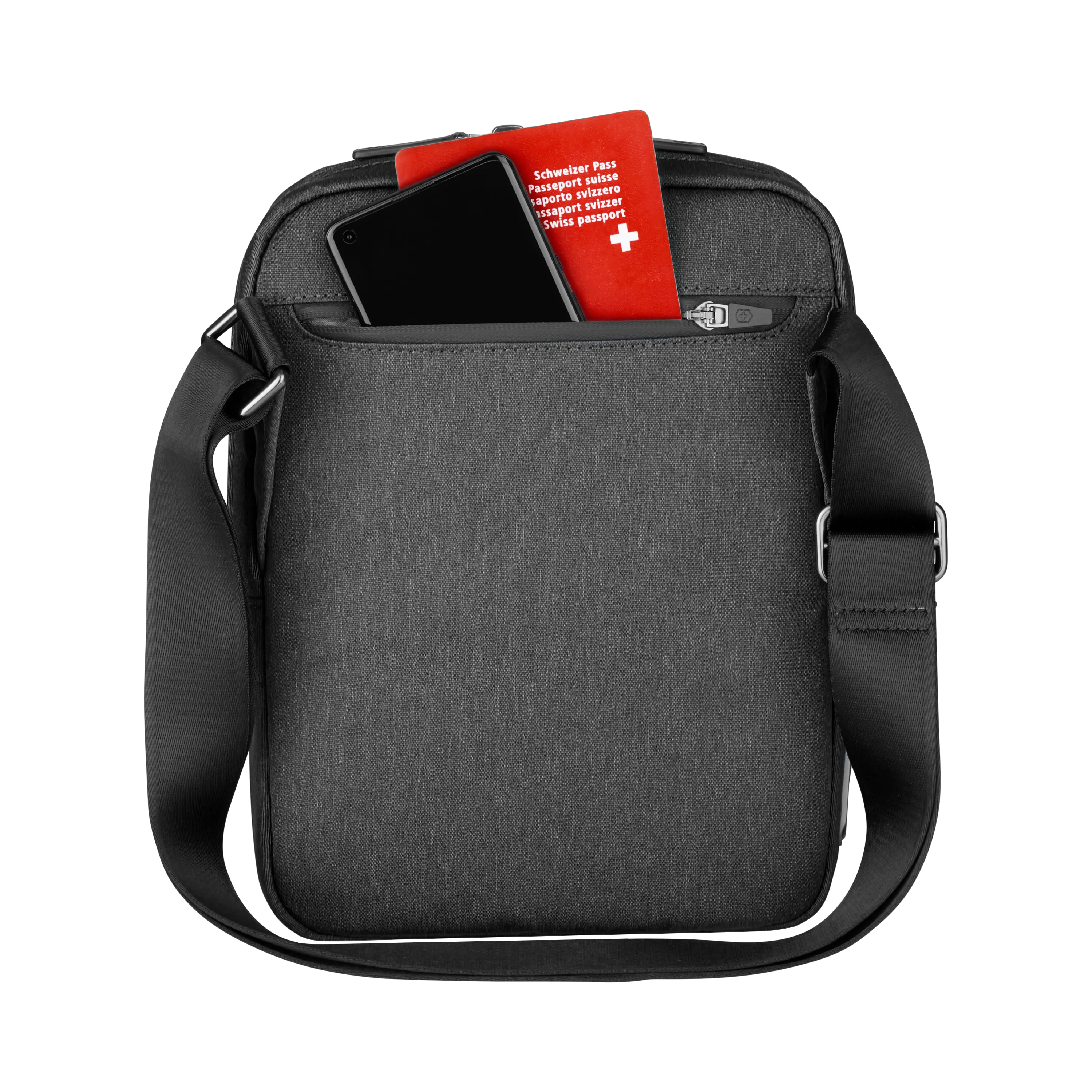Victorinox Architecture Urban2, Crossbody Bag, Melange Grey/Black