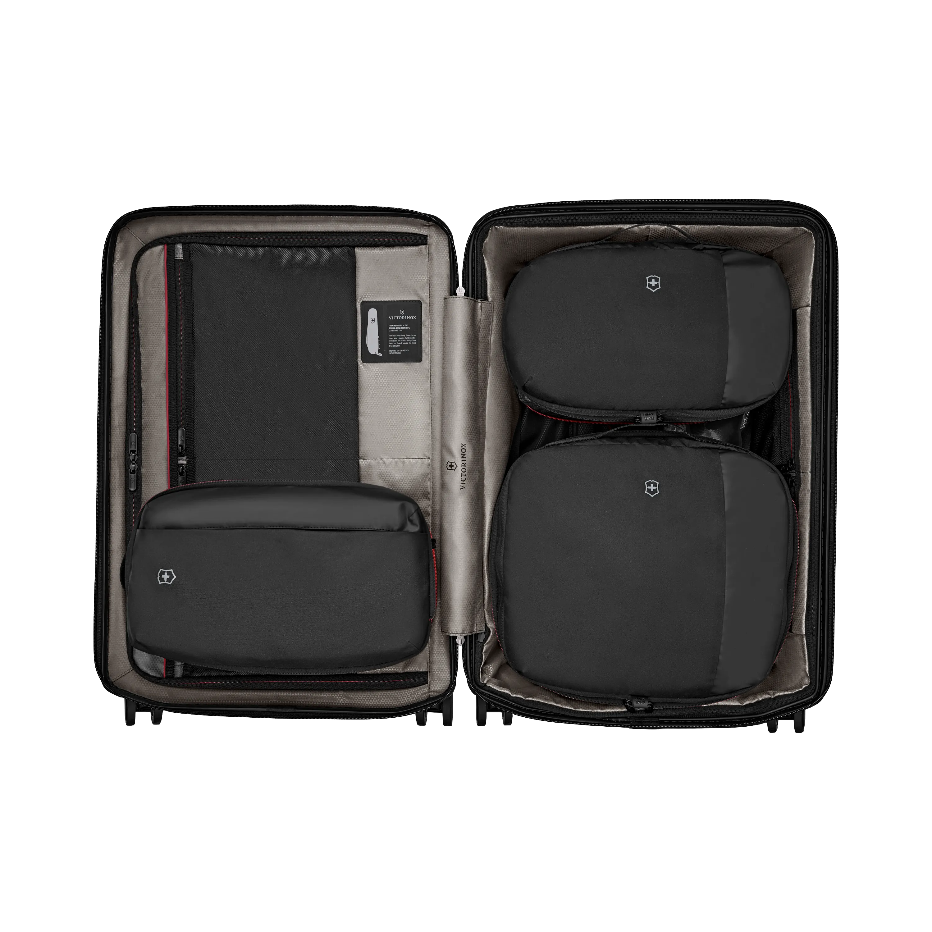 Victorinox Travel Essentials, Packing Cube Set, Black
