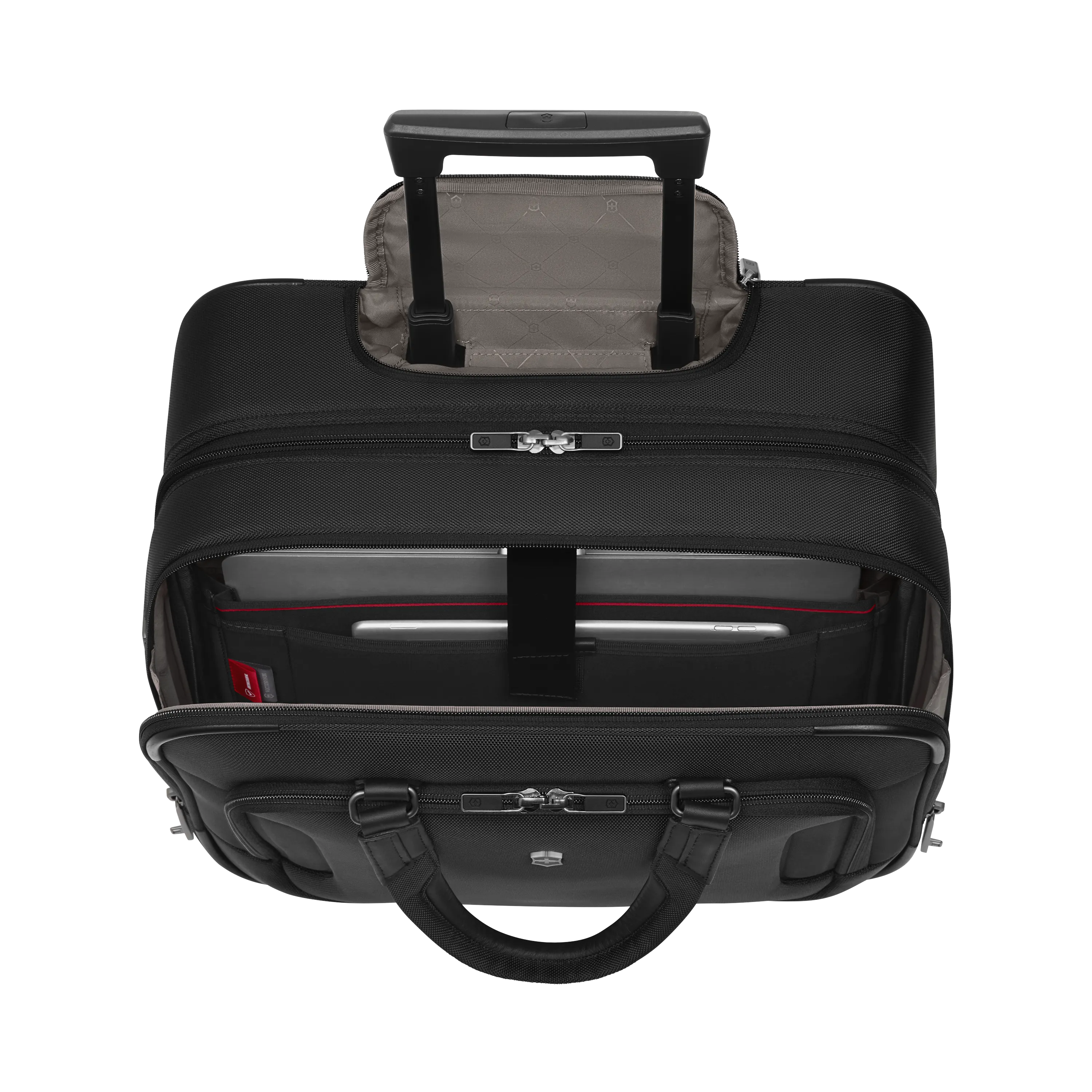 Victorinox Werks Traveler 7.0 Wheeled Briefcase, Black