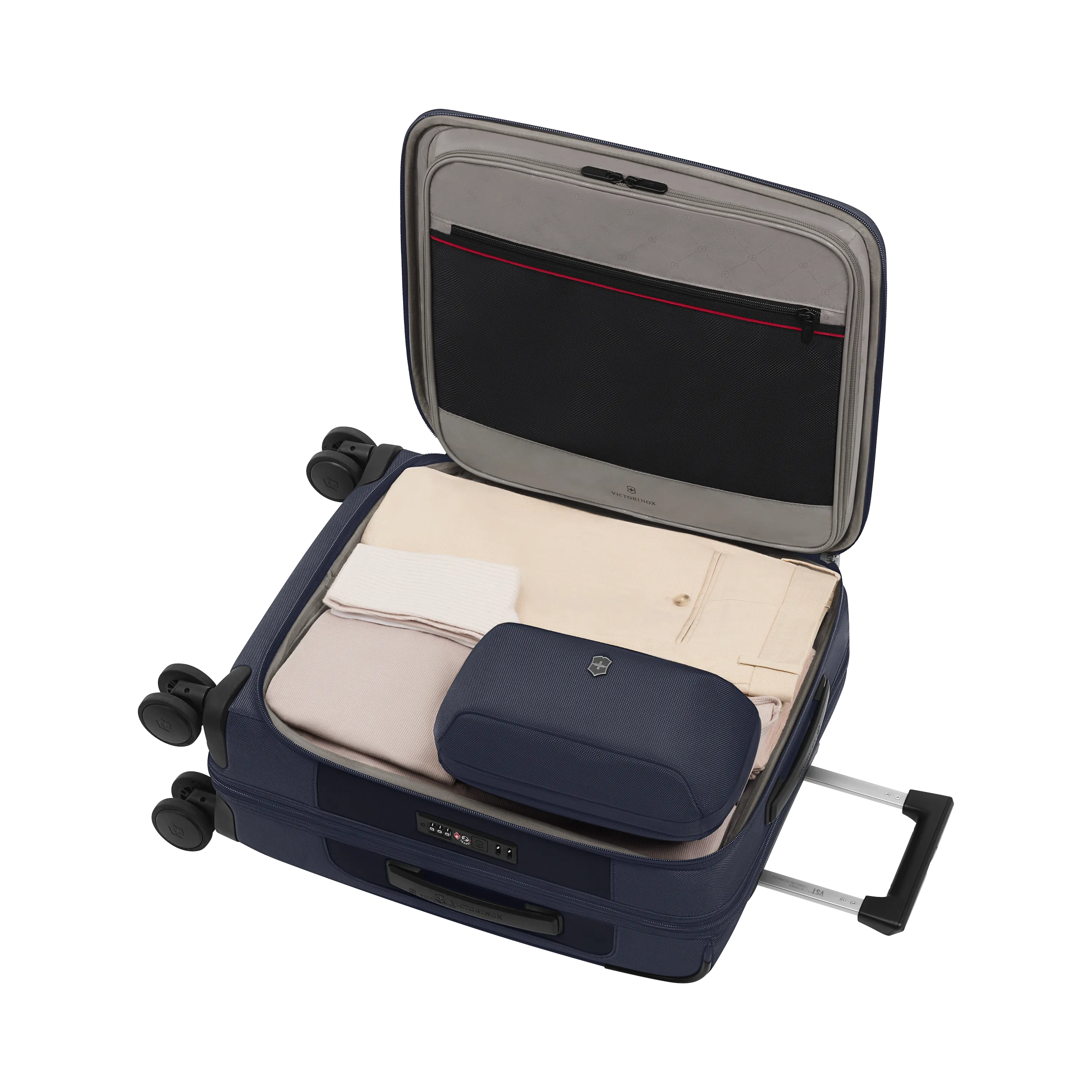 Victorinox Werks Traveler 7.0 Global Carry-On, Navy Blue