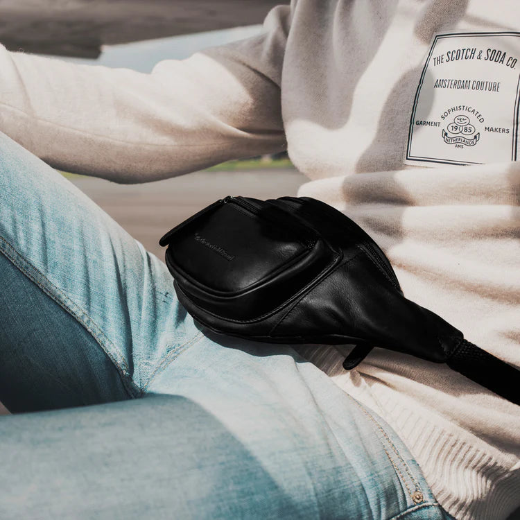 The Chesterfield Brand Jack Midjeväska, Svart